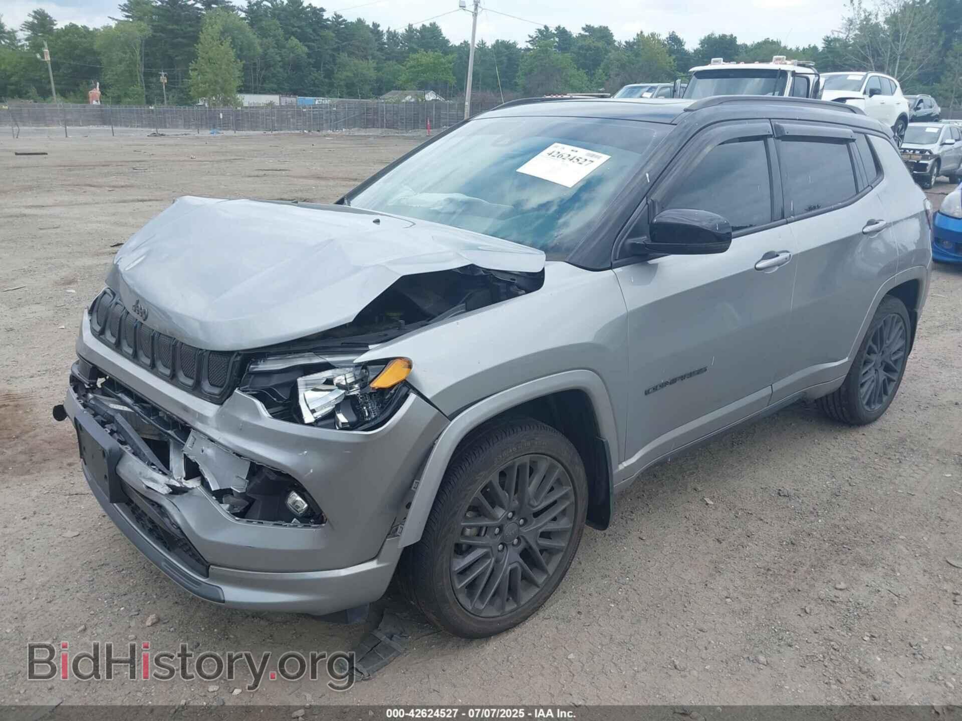 2022 JEEP COMPASS - VIN: 3C4NJDCB3NT158317 - Фото 2