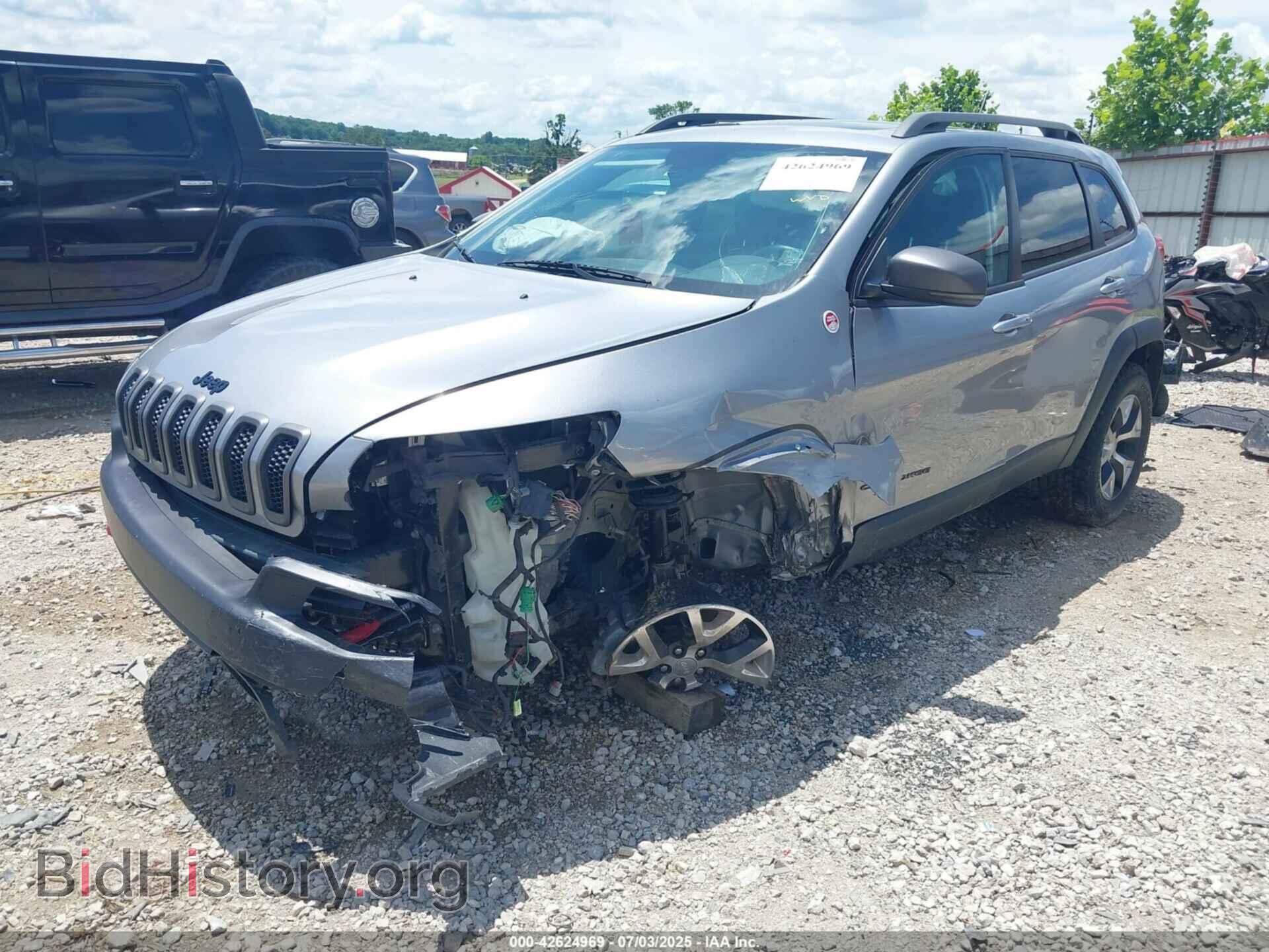 2015 JEEP CHEROKEE - VIN: 1C4PJMBS8FW582548 - Фото 2