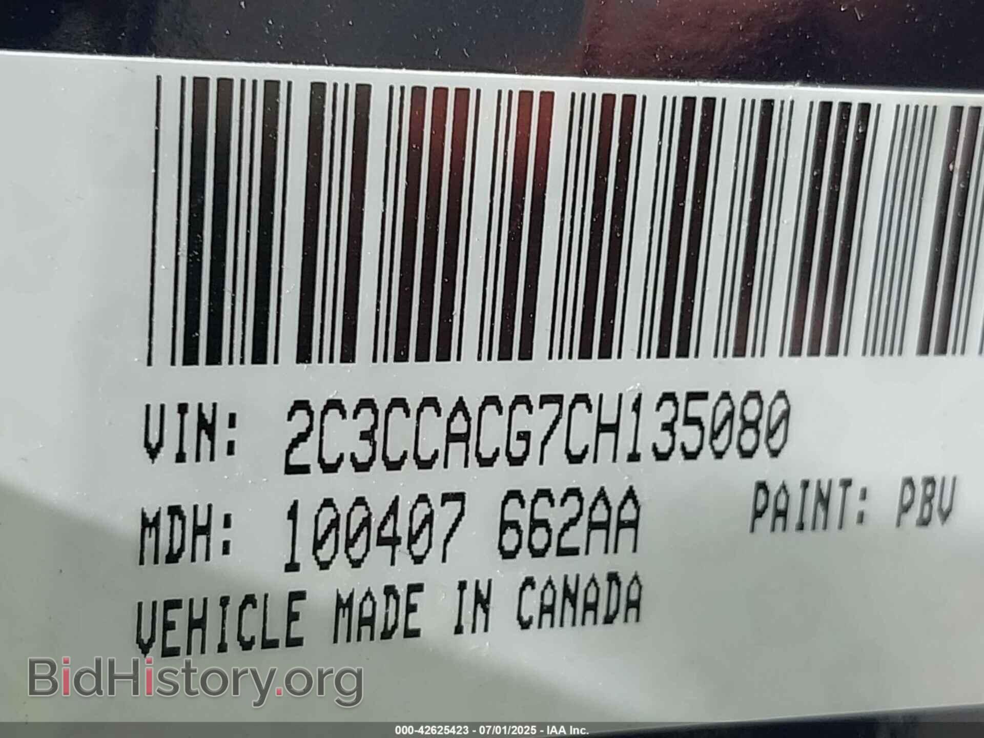 2012 CHRYSLER 300 - VIN: 2C3CCACG7CH135080 - Фото 9