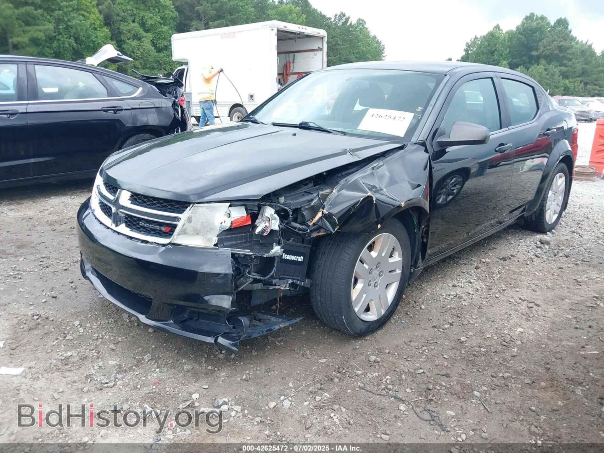 2013 DODGE AVENGER - VIN: 1C3CDZAB3DN616942 - Фото 2
