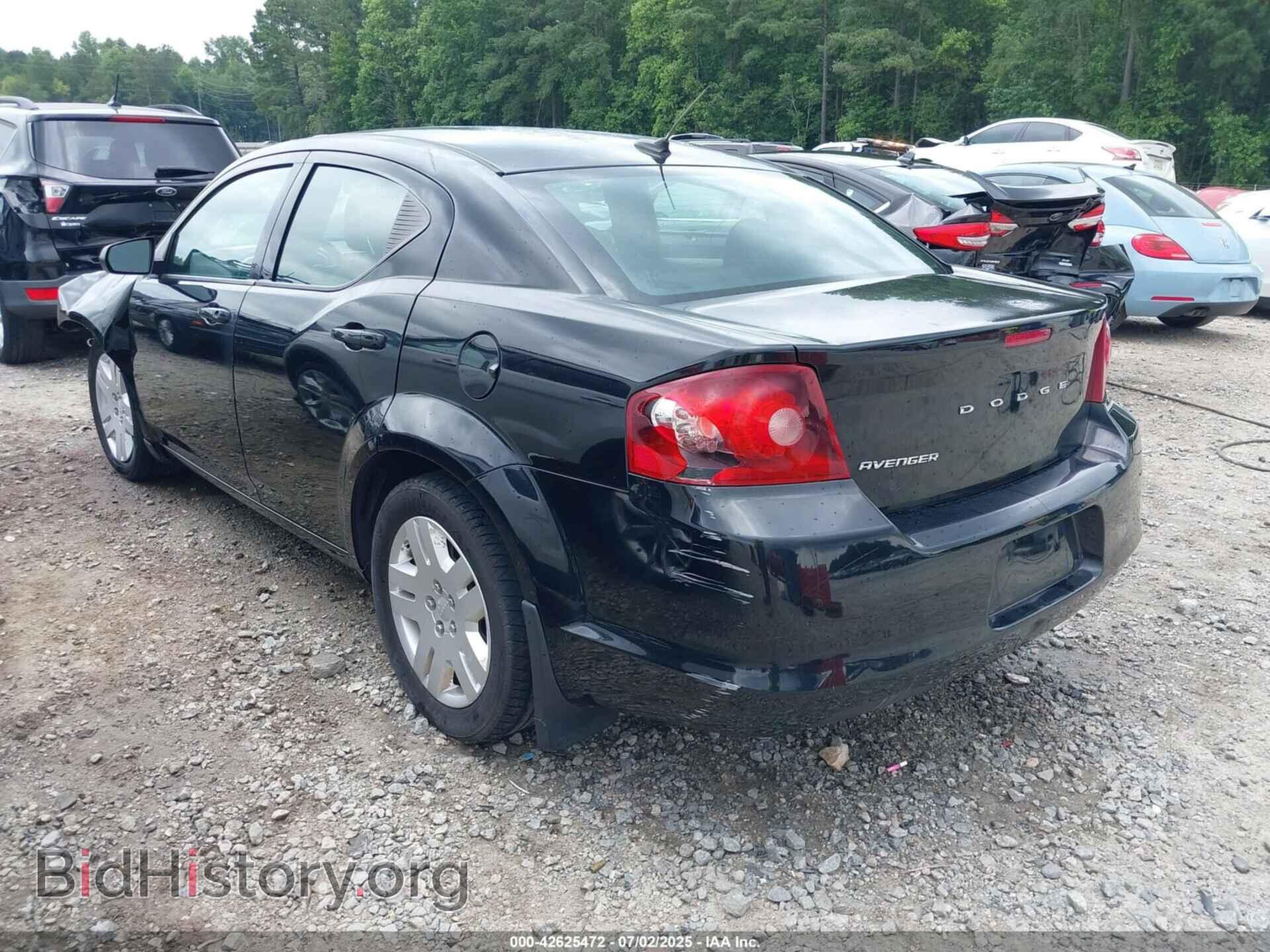 2013 DODGE AVENGER - VIN: 1C3CDZAB3DN616942 - Фото 3