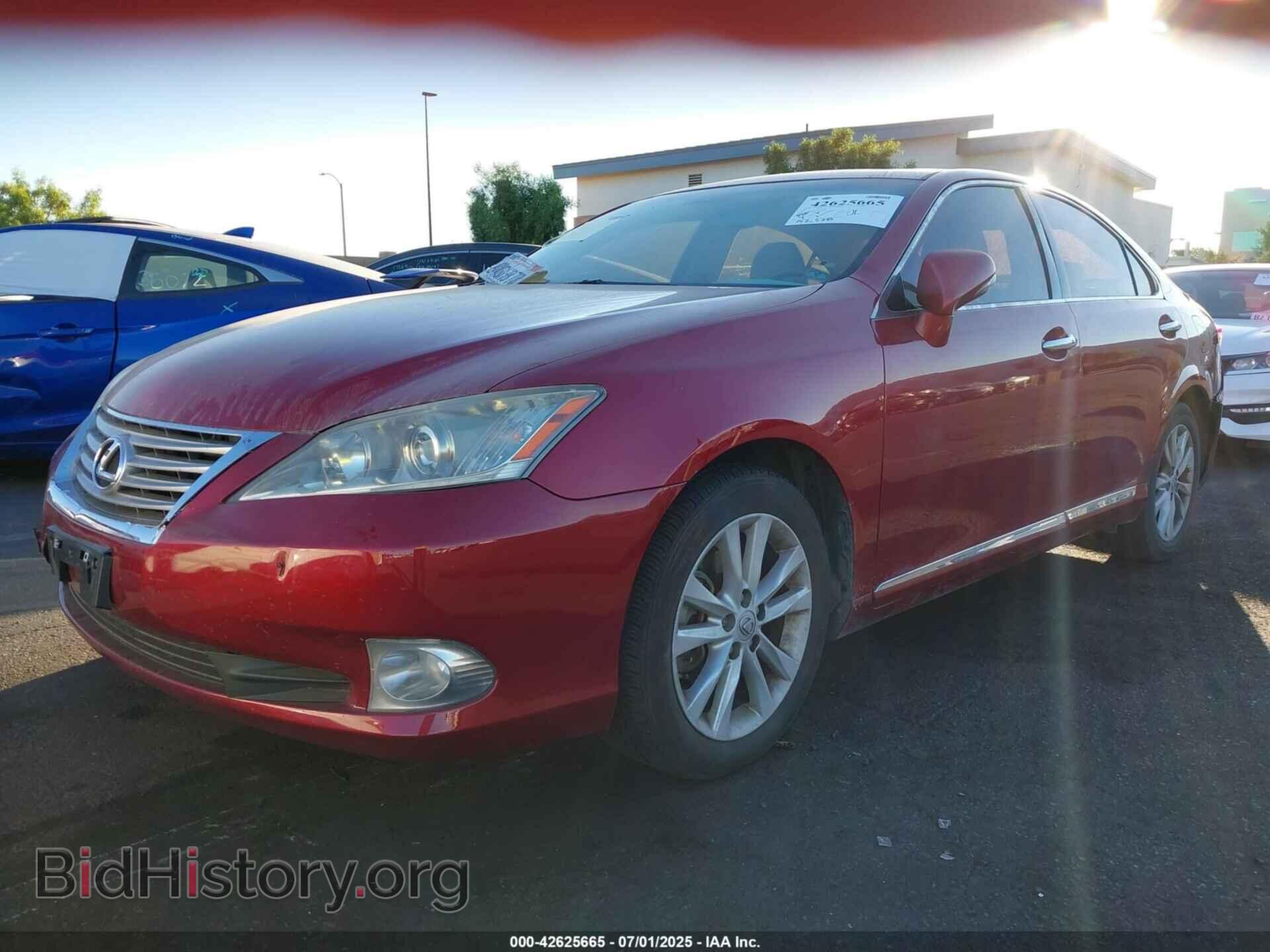 2012 LEXUS ES - VIN: JTHBK1EGXC2491201 - Фото 2