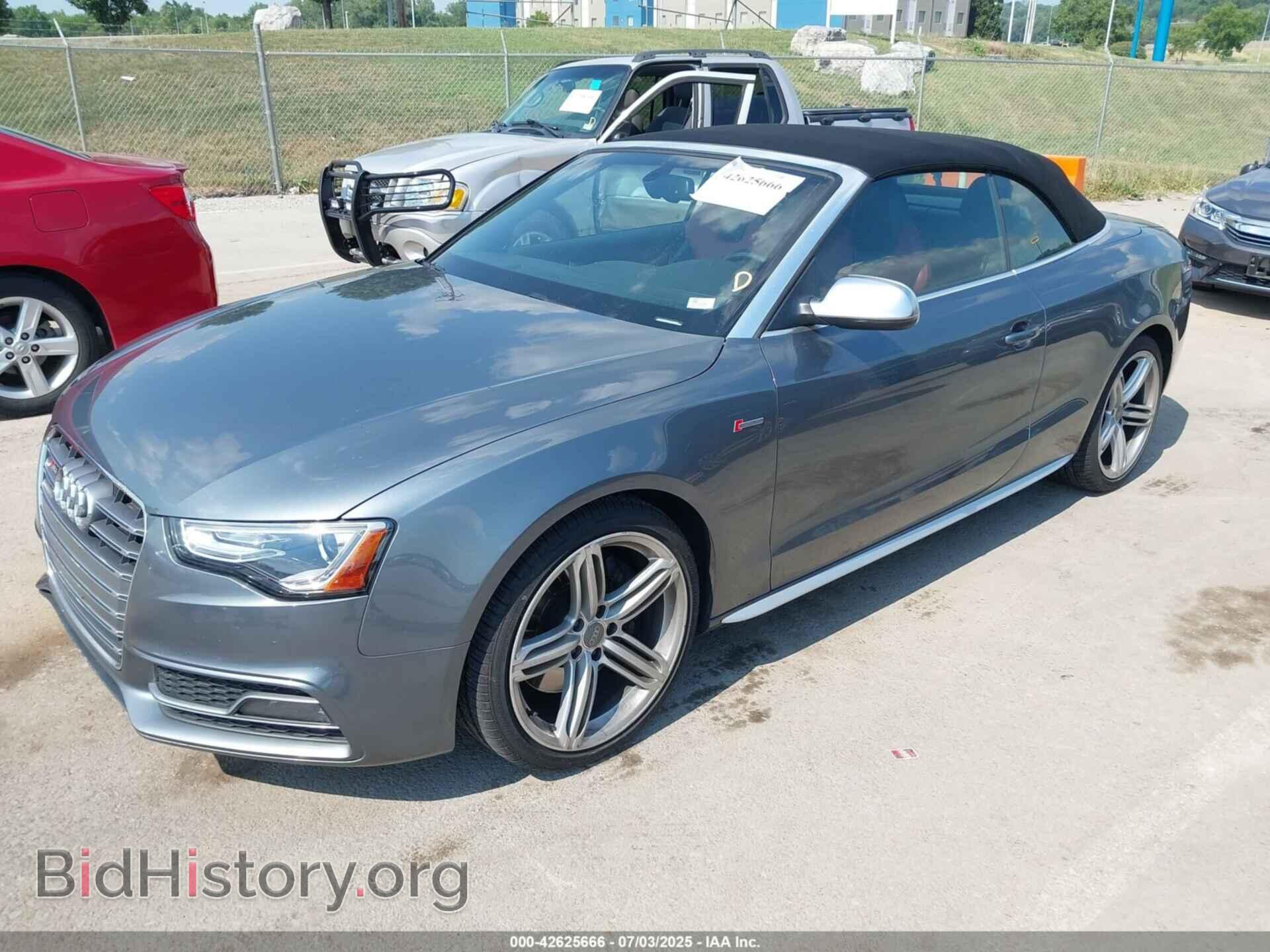 2013 AUDI S5 - VIN: WAUCGAFH5DN008757 - Фото 2