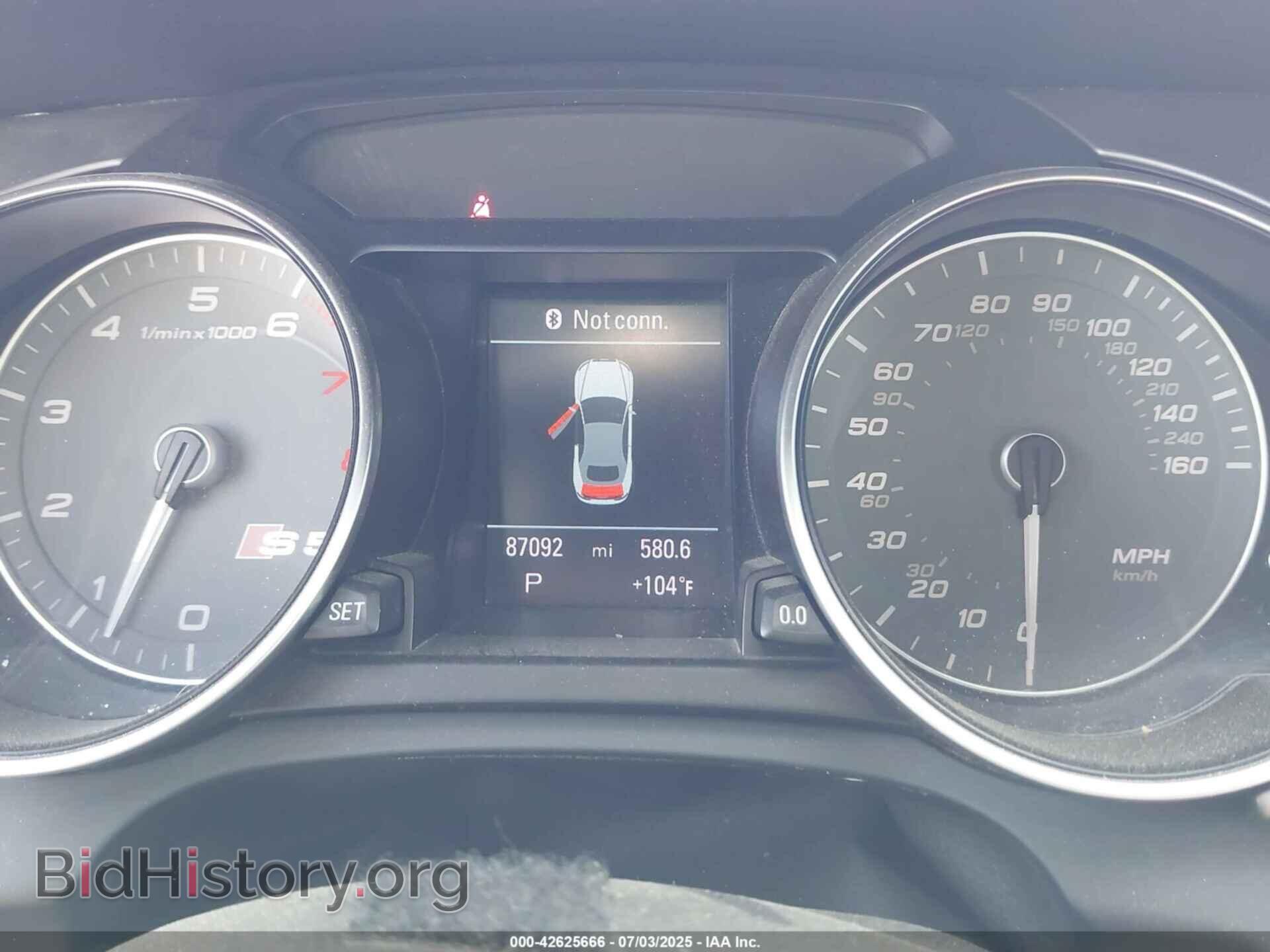 2013 AUDI S5 - VIN: WAUCGAFH5DN008757 - Фото 7