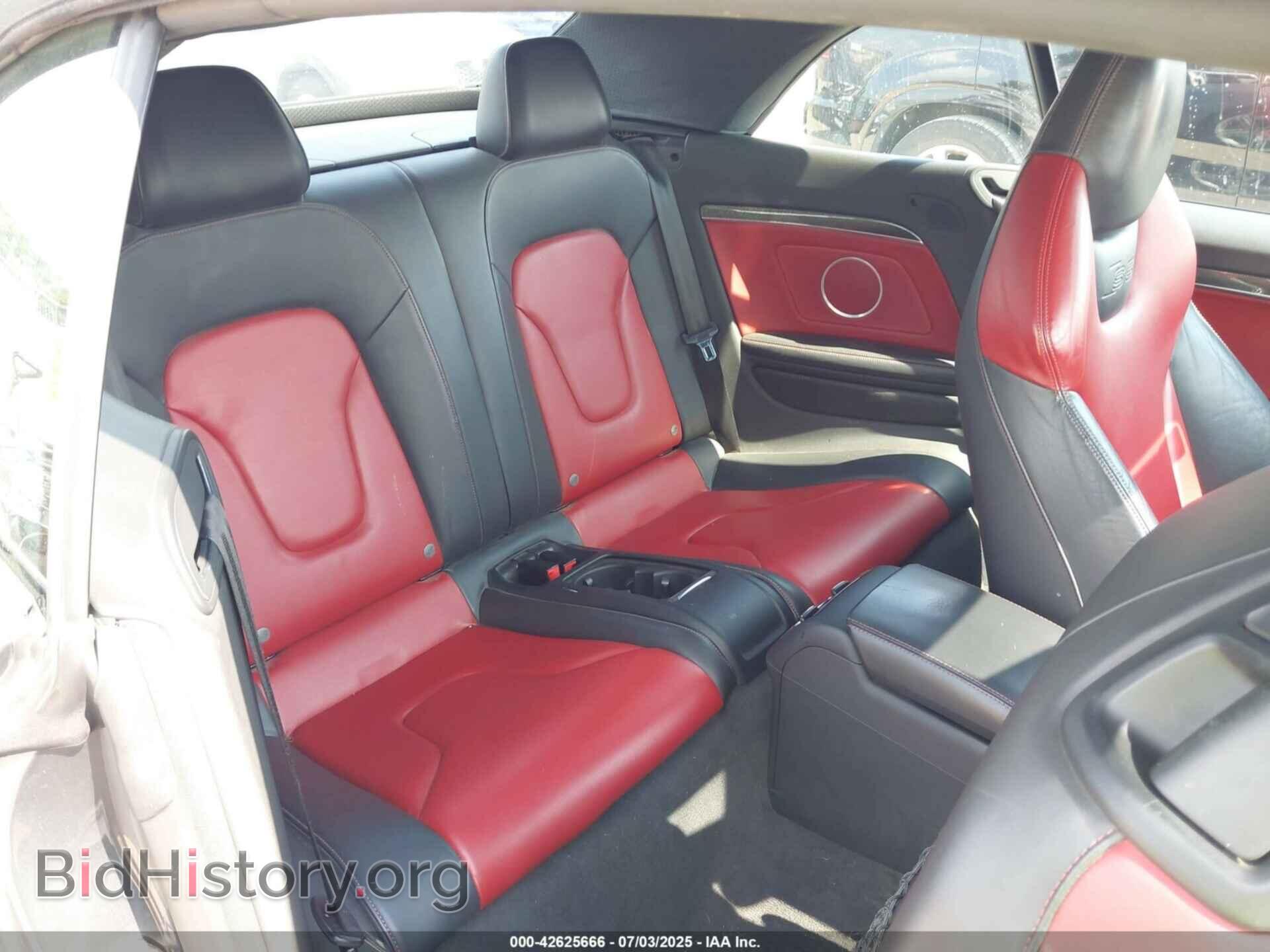 2013 AUDI S5 - VIN: WAUCGAFH5DN008757 - Фото 8