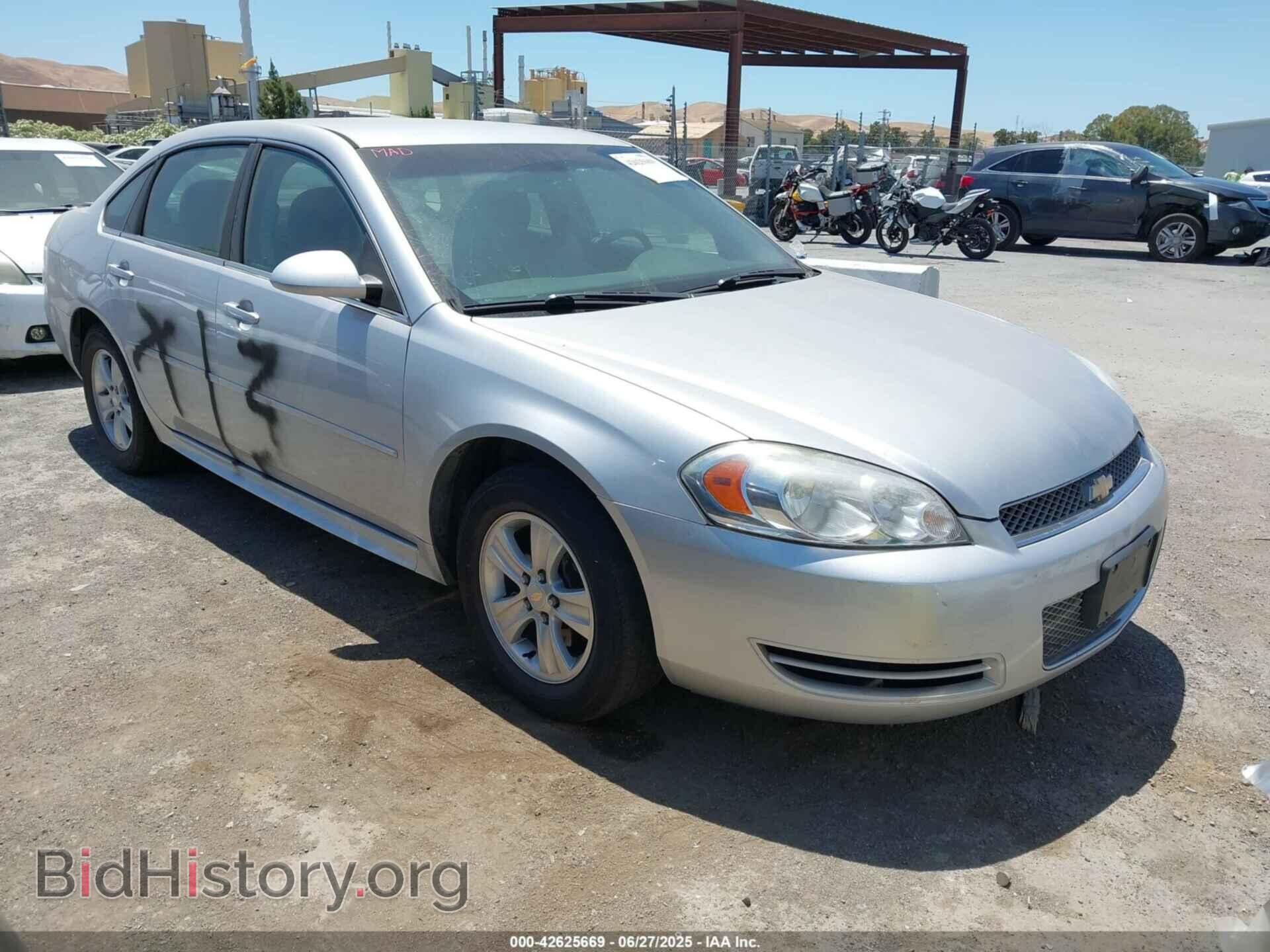 Photo 2G1WF5E31C1302018 - CHEVROLET IMPALA 2012