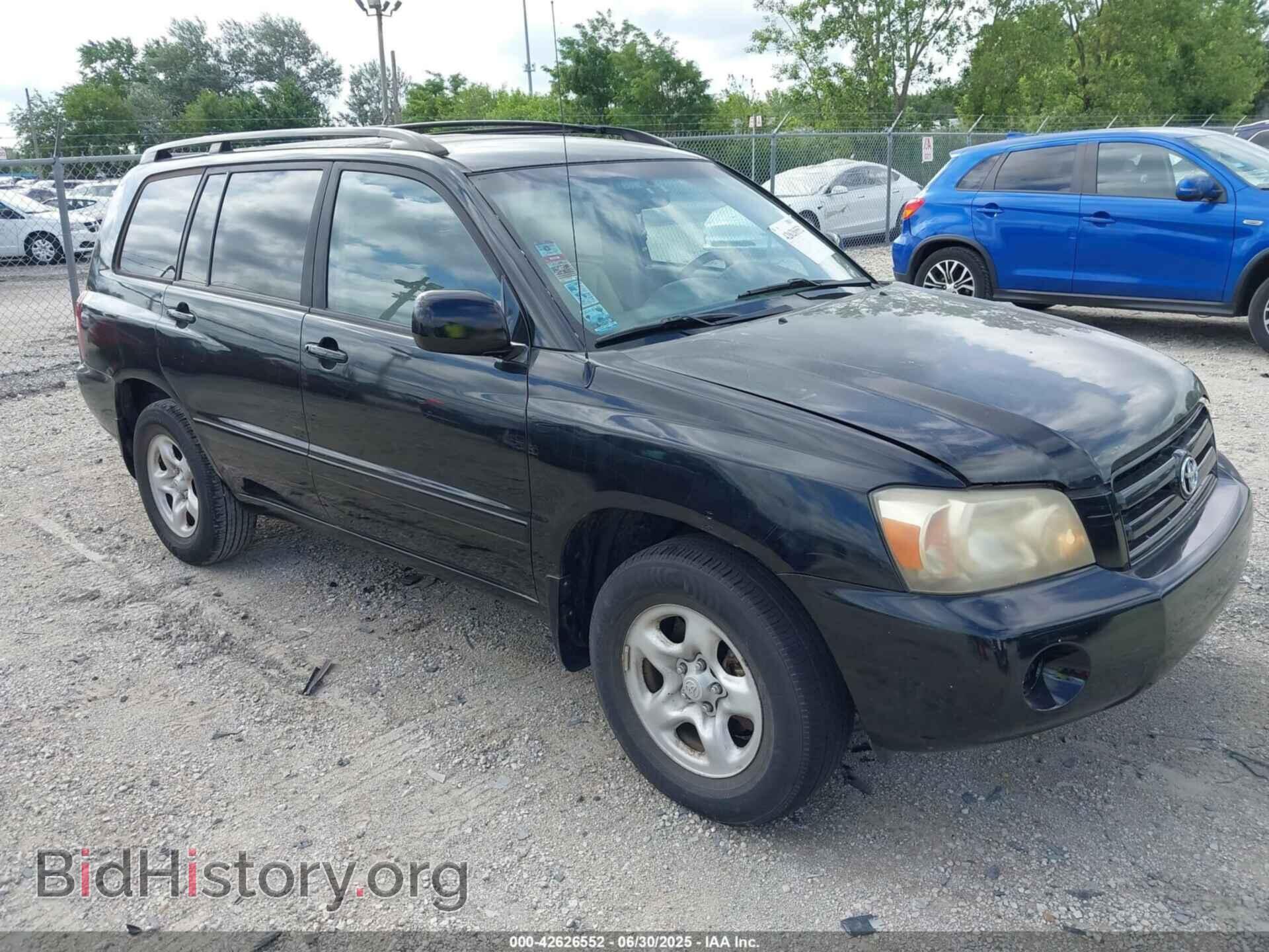Photo JTEDD21A250121494 - TOYOTA HIGHLANDER 2005