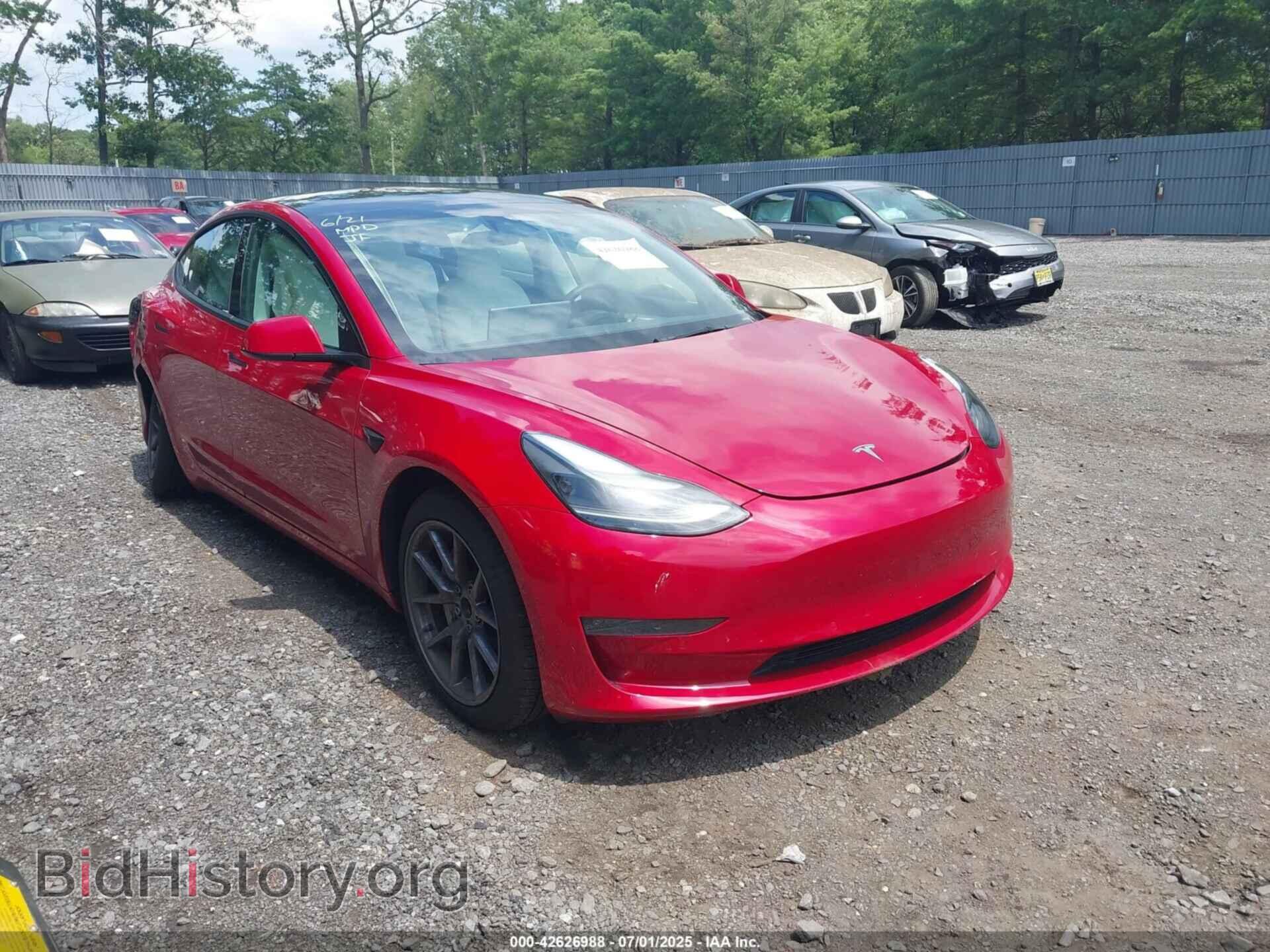Фотография 5YJ3E1EA1NF123904 - TESLA MODEL 3 2022