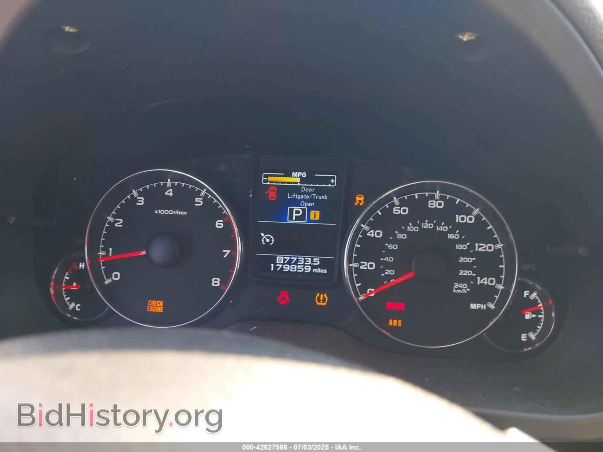 2014 SUBARU OUTBACK - VIN: 4S4BRBLC4E3246020 - Фото 7