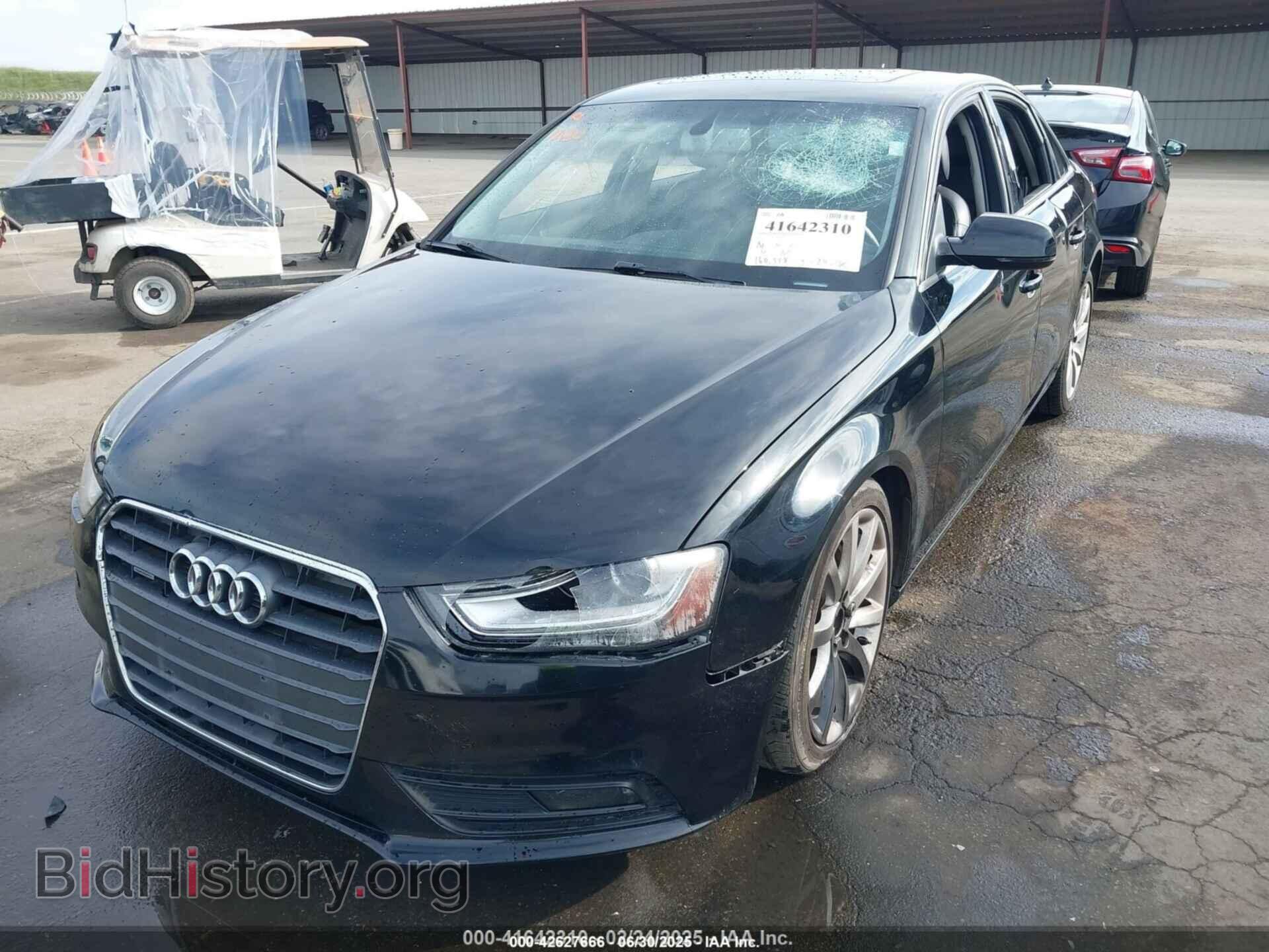 2013 AUDI A4 - VIN: WAUFFAFL3DN007126 - Фото 2