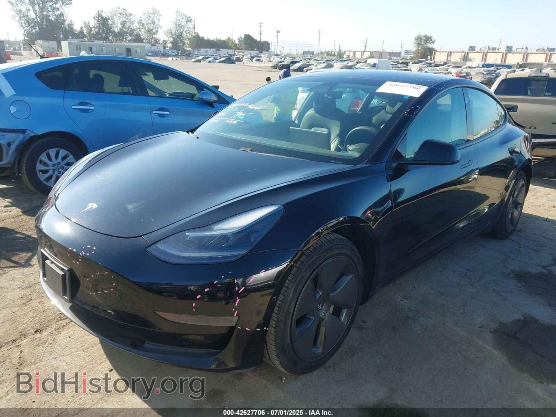 2021 TESLA MODEL 3 - VIN: 5YJ3E1EA9MF077673 - Фото 2