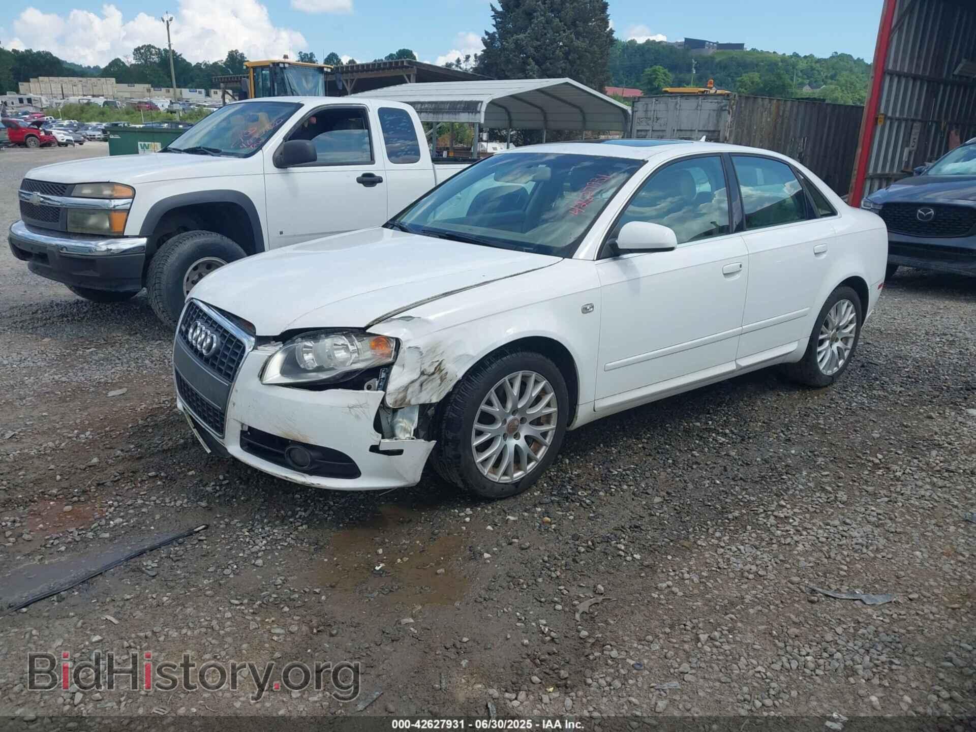 2008 AUDI A4 - VIN: WAUDF78E48A156229 - Фото 2