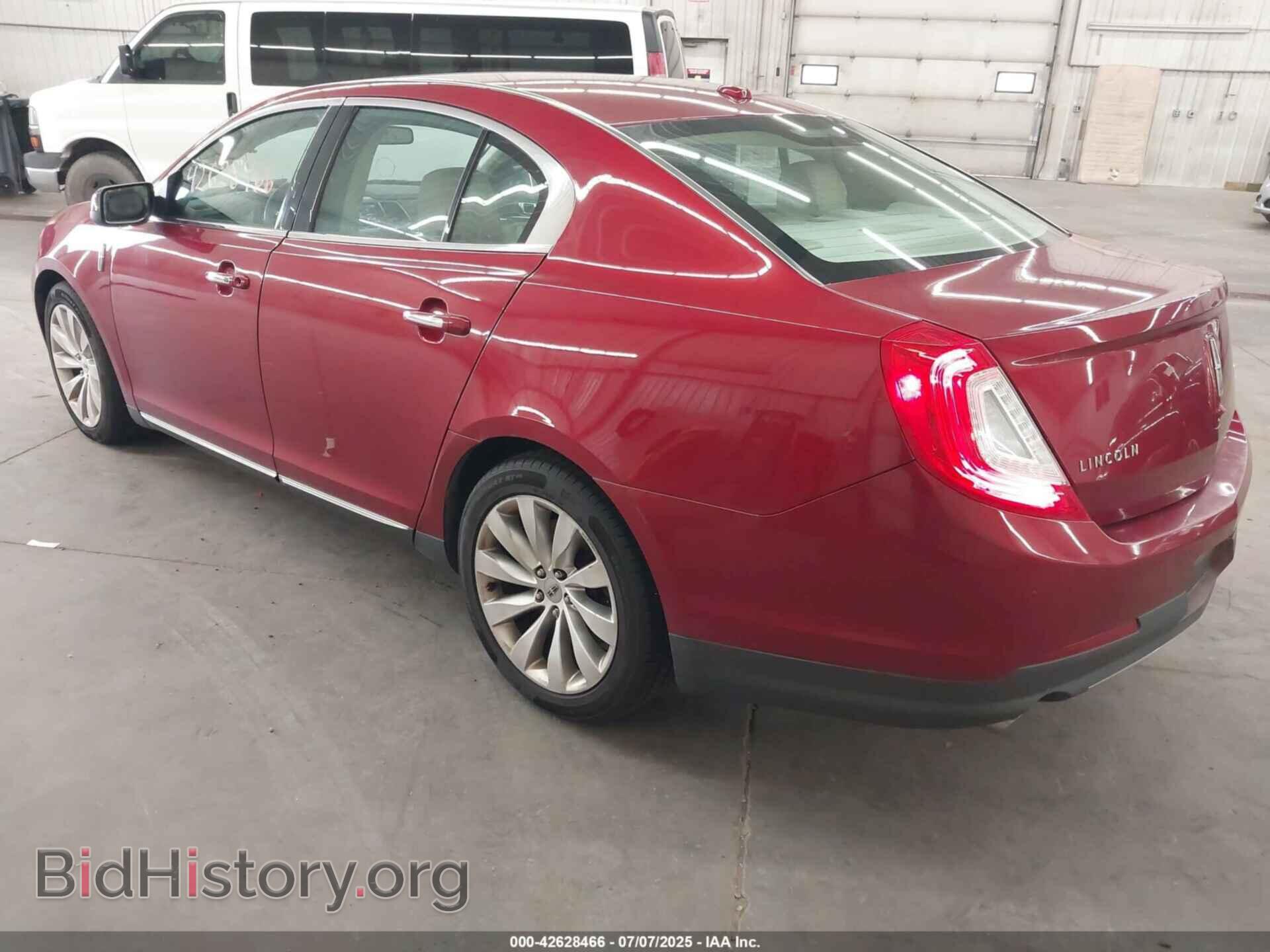 2013 LINCOLN MKS - VIN: 1LNHL9DK5DG614352 - Фото 3