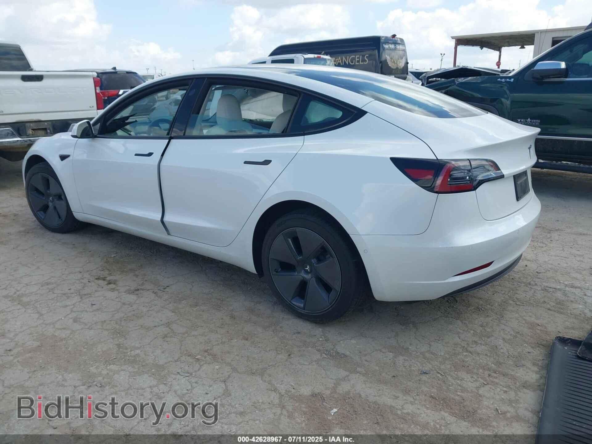 2022 TESLA MODEL 3 - VIN: 5YJ3E1EB9NF239084 - Фото 3