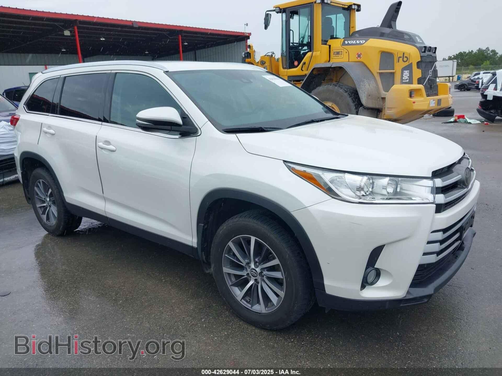 Photo 5TDKZRFH0KS318216 - TOYOTA HIGHLANDER 2019