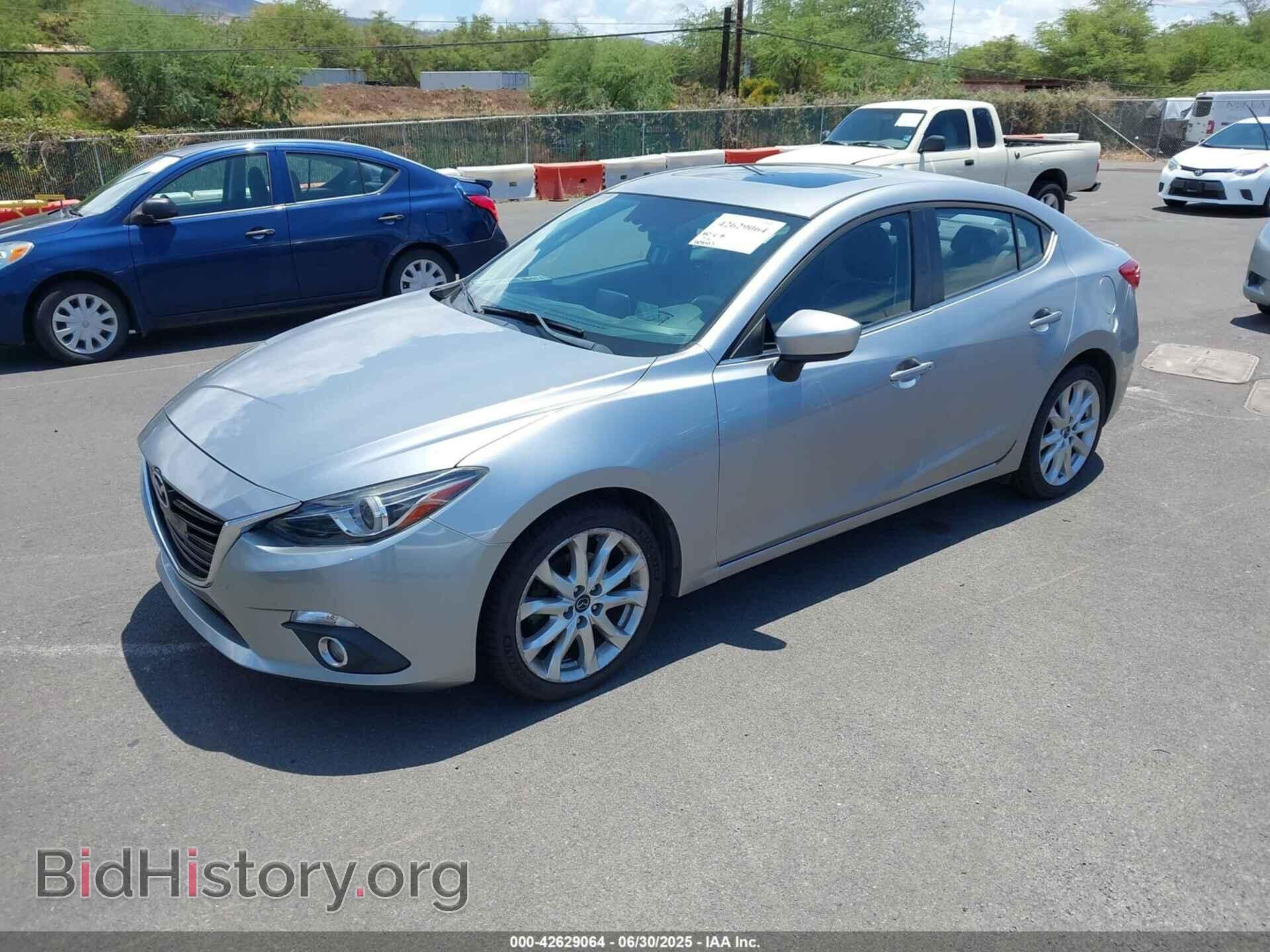 2014 MAZDA MAZDA3 - VIN: JM1BM1W37E1194046 - Фото 2