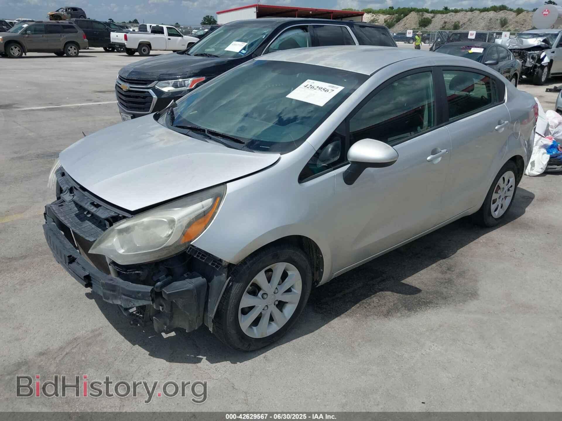 2013 KIA RIO - VIN: KNADM4A32D6283913 - Фото 2