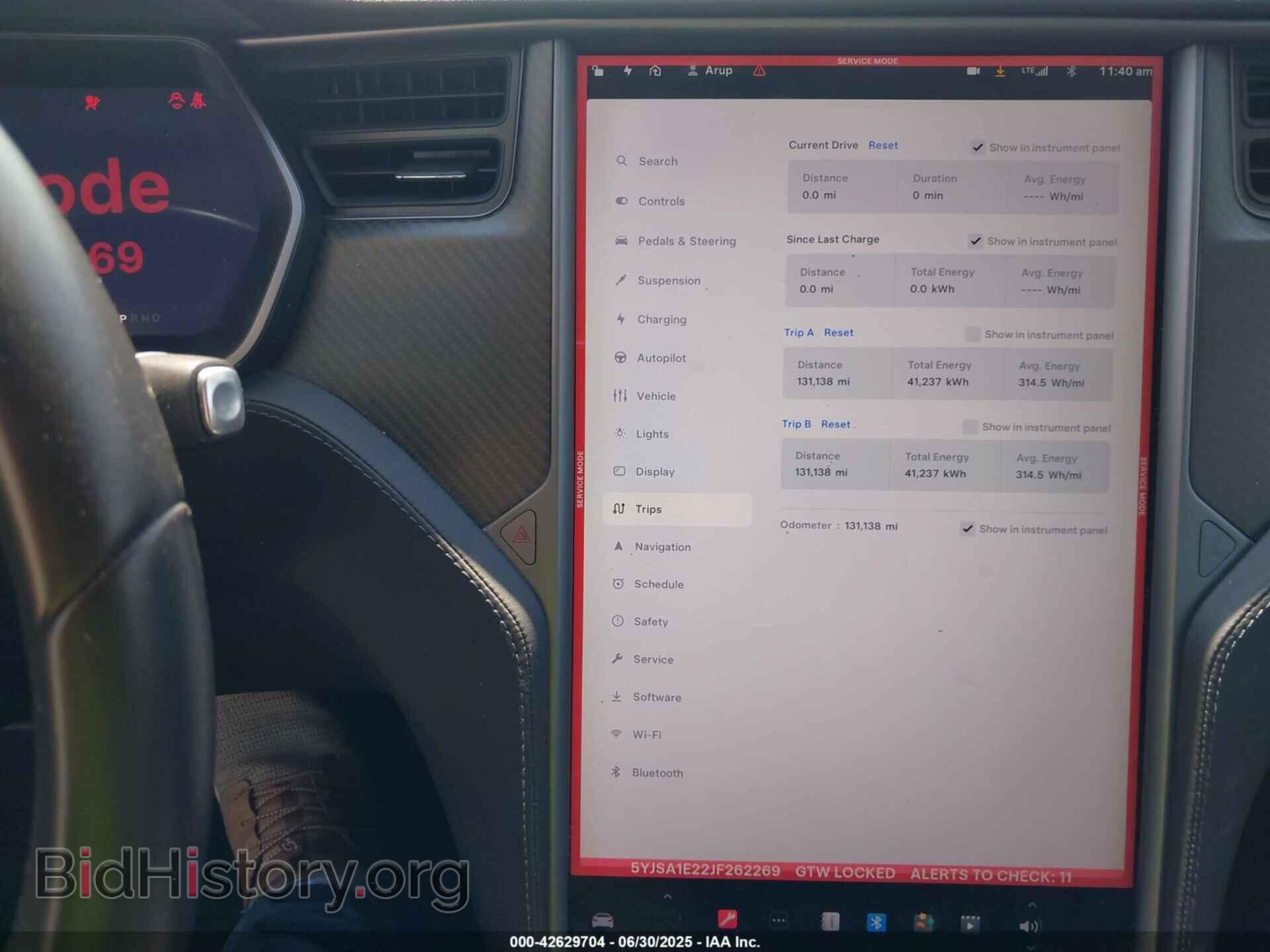 2018 TESLA MODEL S - VIN: 5YJSA1E22JF262269 - Photo 19