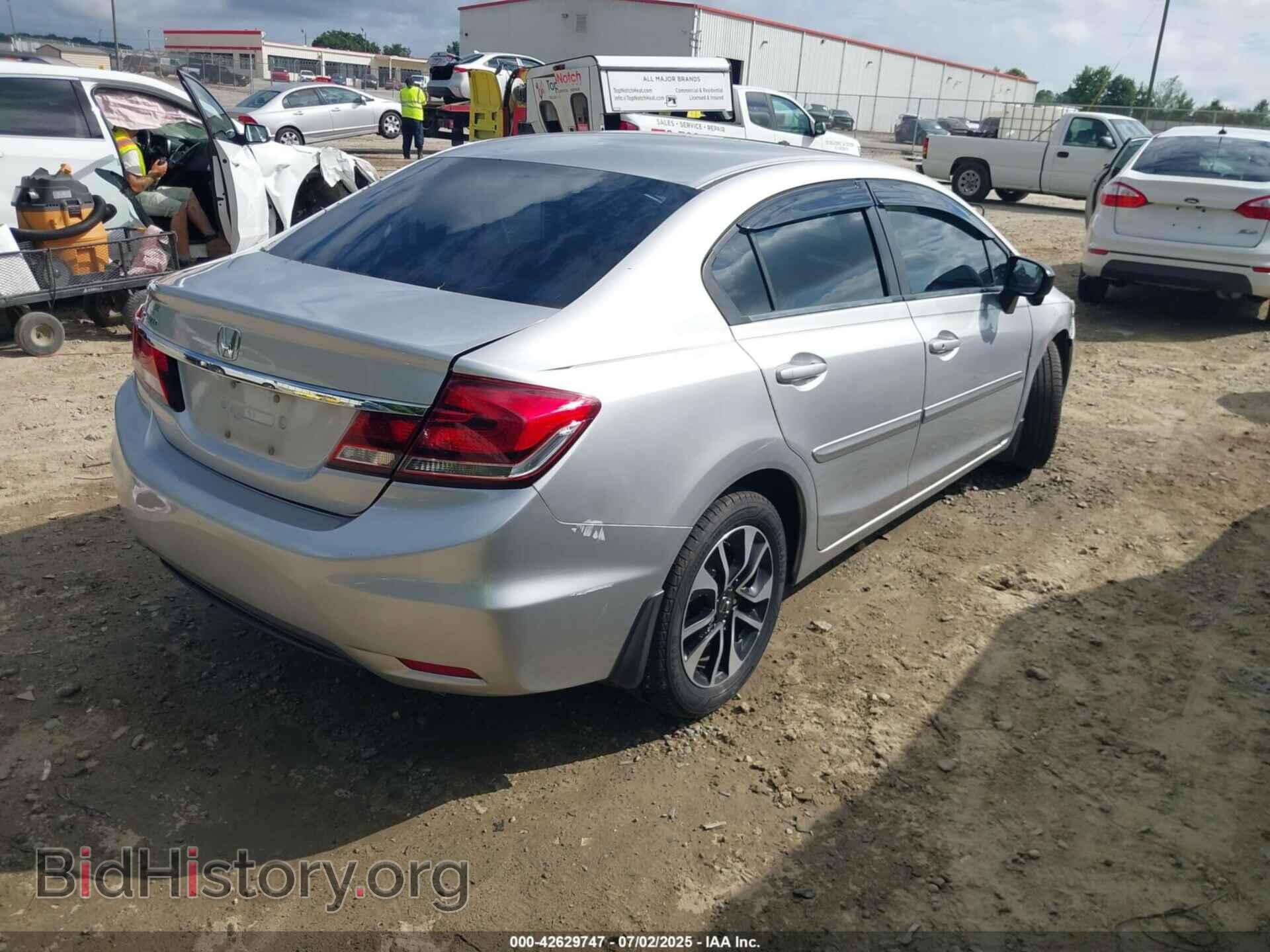 2015 HONDA CIVIC - VIN: 19XFB2F86FE002378 - Фото 4