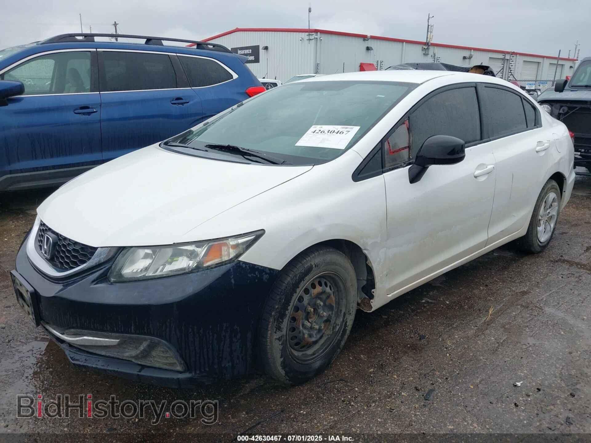 2014 HONDA CIVIC - VIN: 19XFB2F50EE226816 - Фото 2