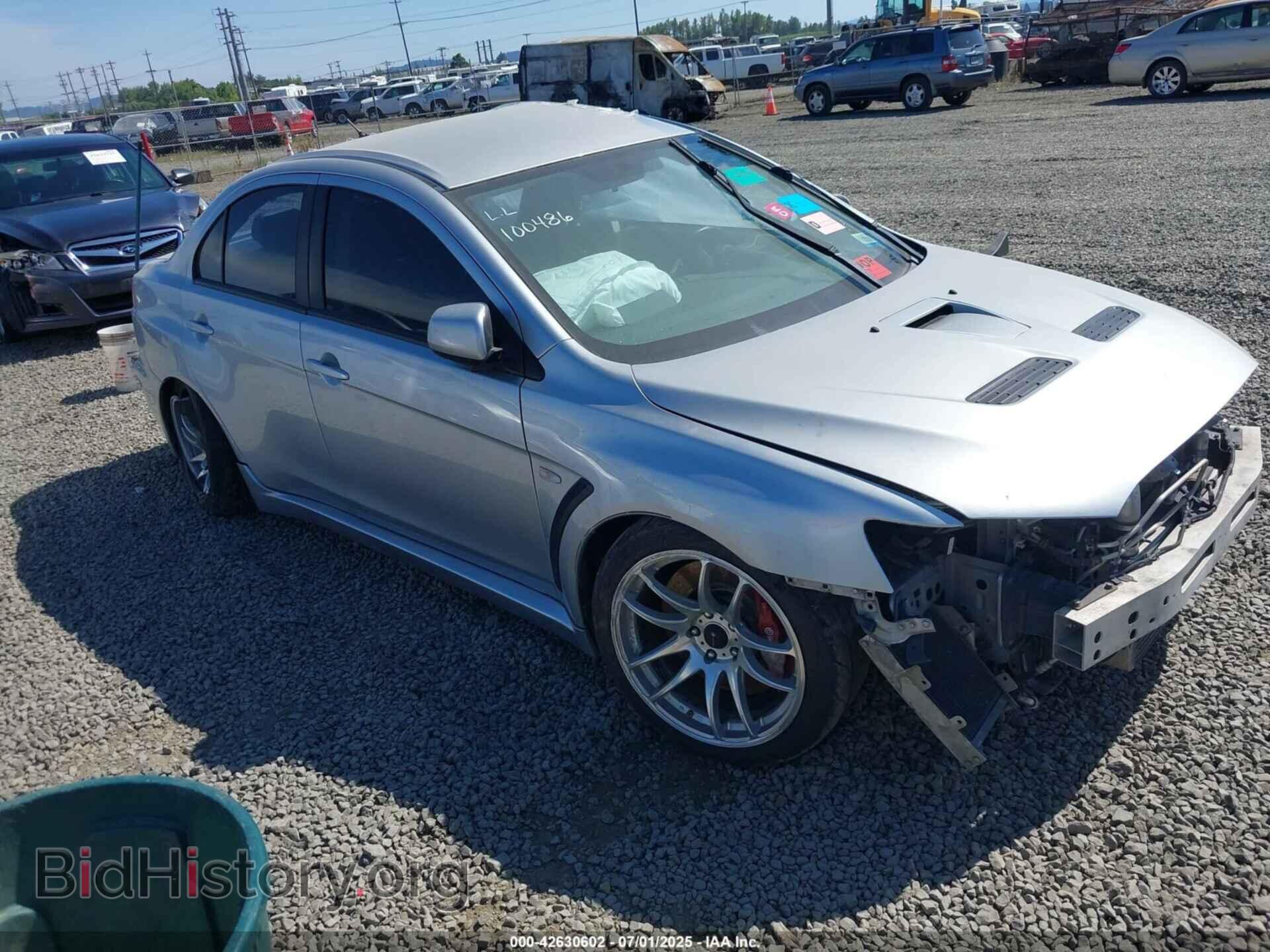 Photo JA3AW86VX8U044143 - MITSUBISHI LANCER EVOLUTION 2008