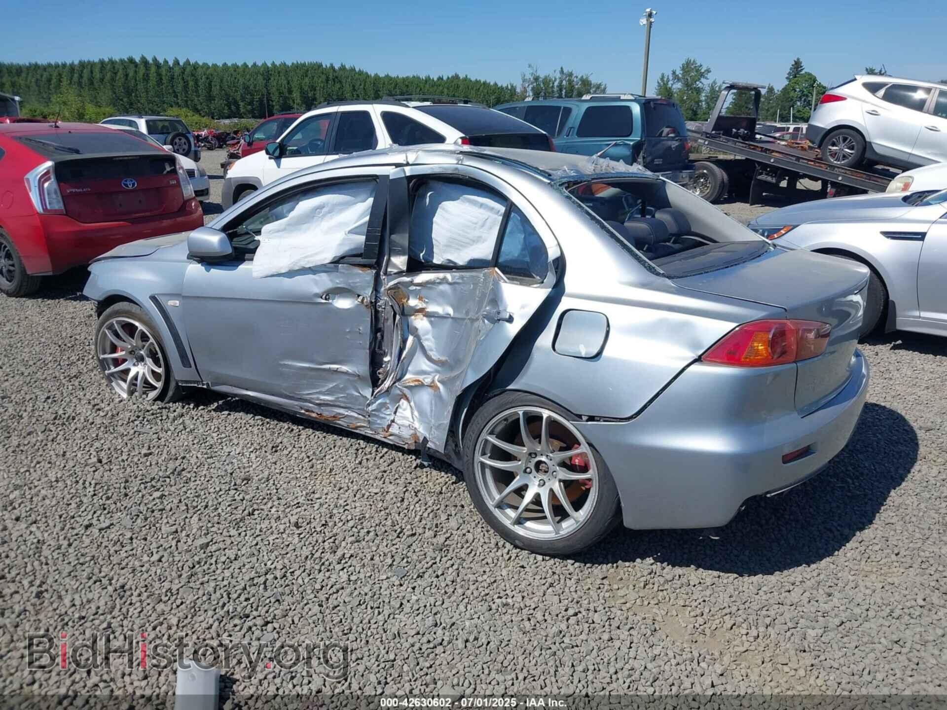 2008 MITSUBISHI LANCER EVOLUTION - VIN: JA3AW86VX8U044143 - Фото 3