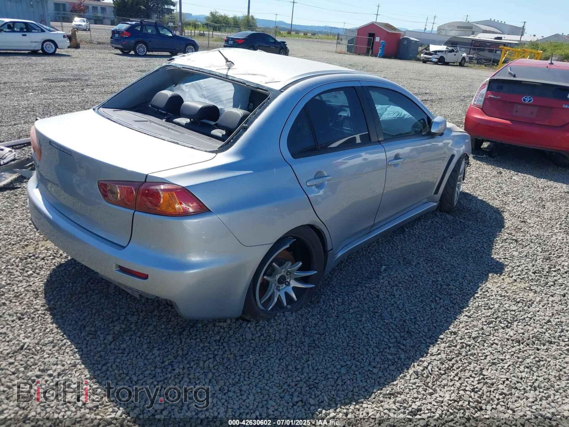 2008 MITSUBISHI LANCER EVOLUTION - VIN: JA3AW86VX8U044143 - Фото 4