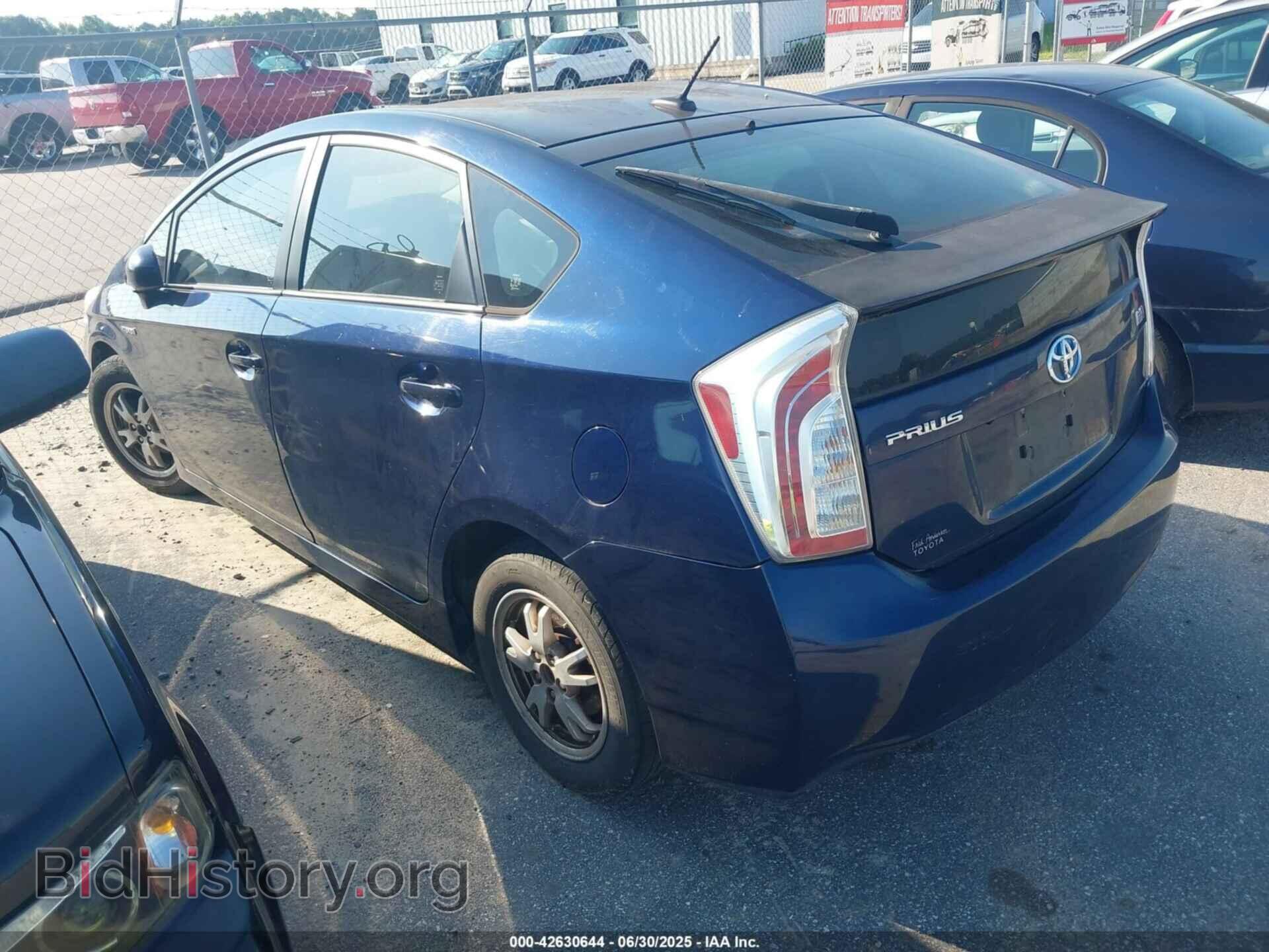 2012 TOYOTA PRIUS - VIN: JTDKN3DU1C0333661 - Фото 3