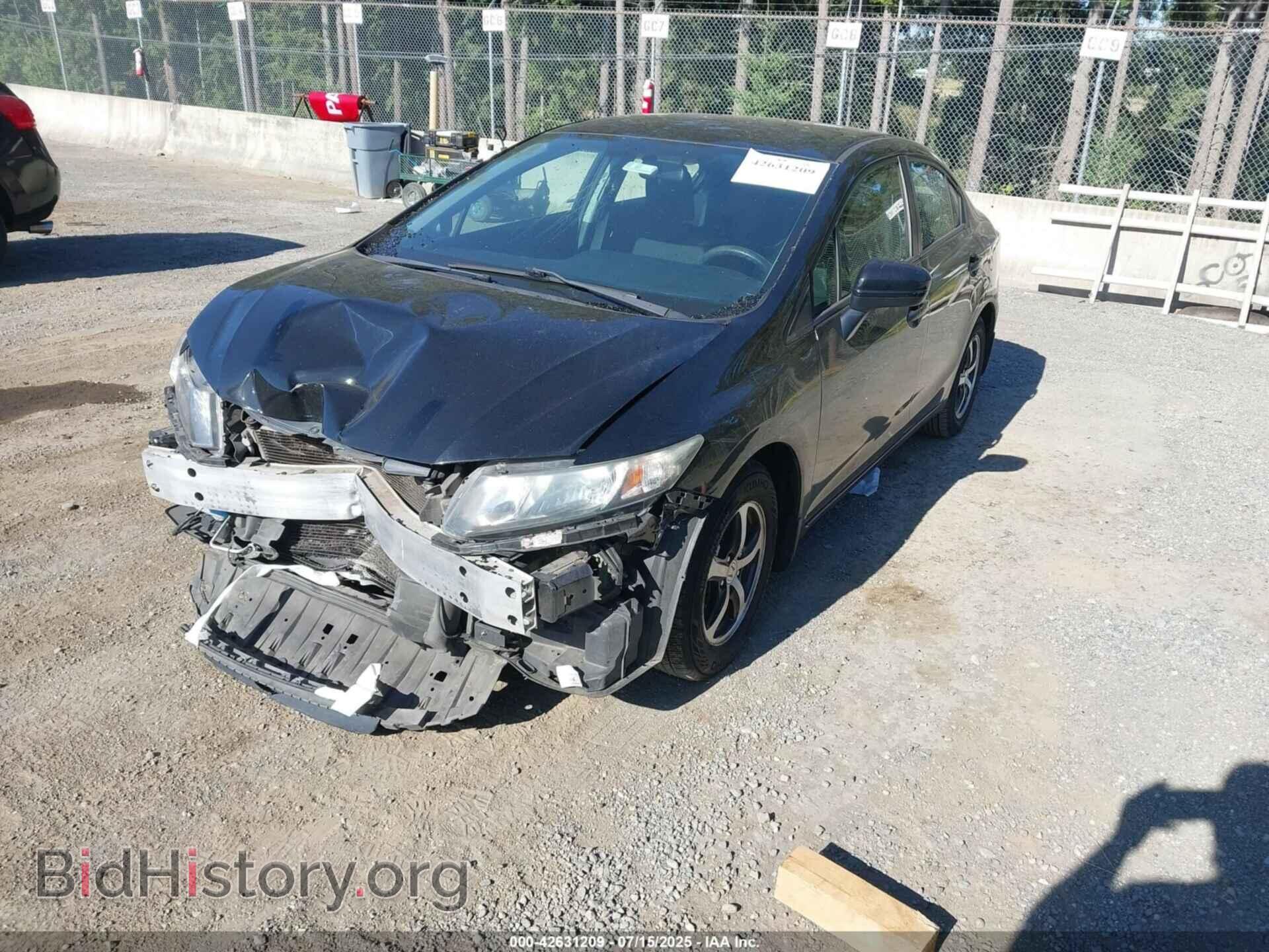 2015 HONDA CIVIC - VIN: 19XFB2F72FE287717 - Фото 2