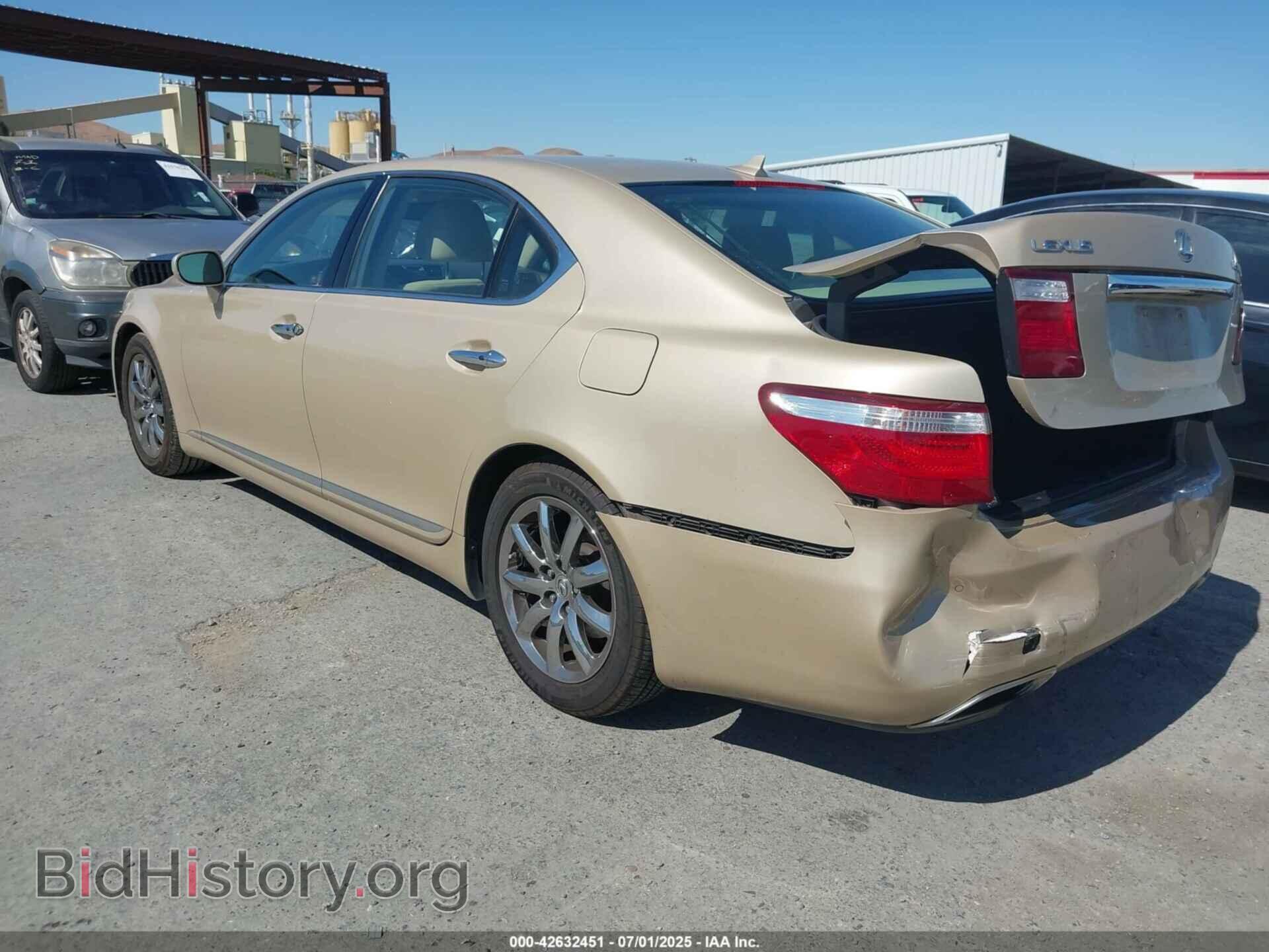 2007 LEXUS LS - VIN: JTHGL46F875001899 - Фото 3