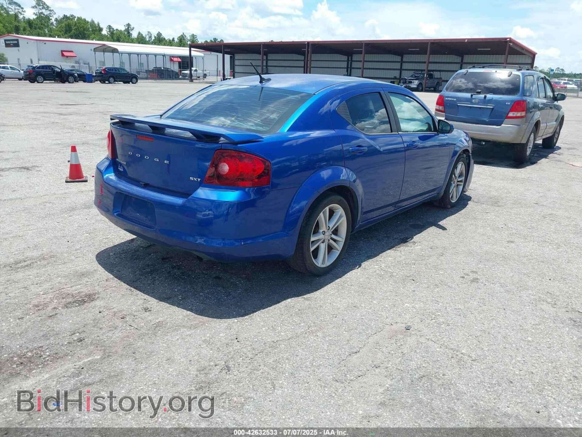 2013 DODGE AVENGER - VIN: 1C3CDZCB1DN502516 - Фото 4
