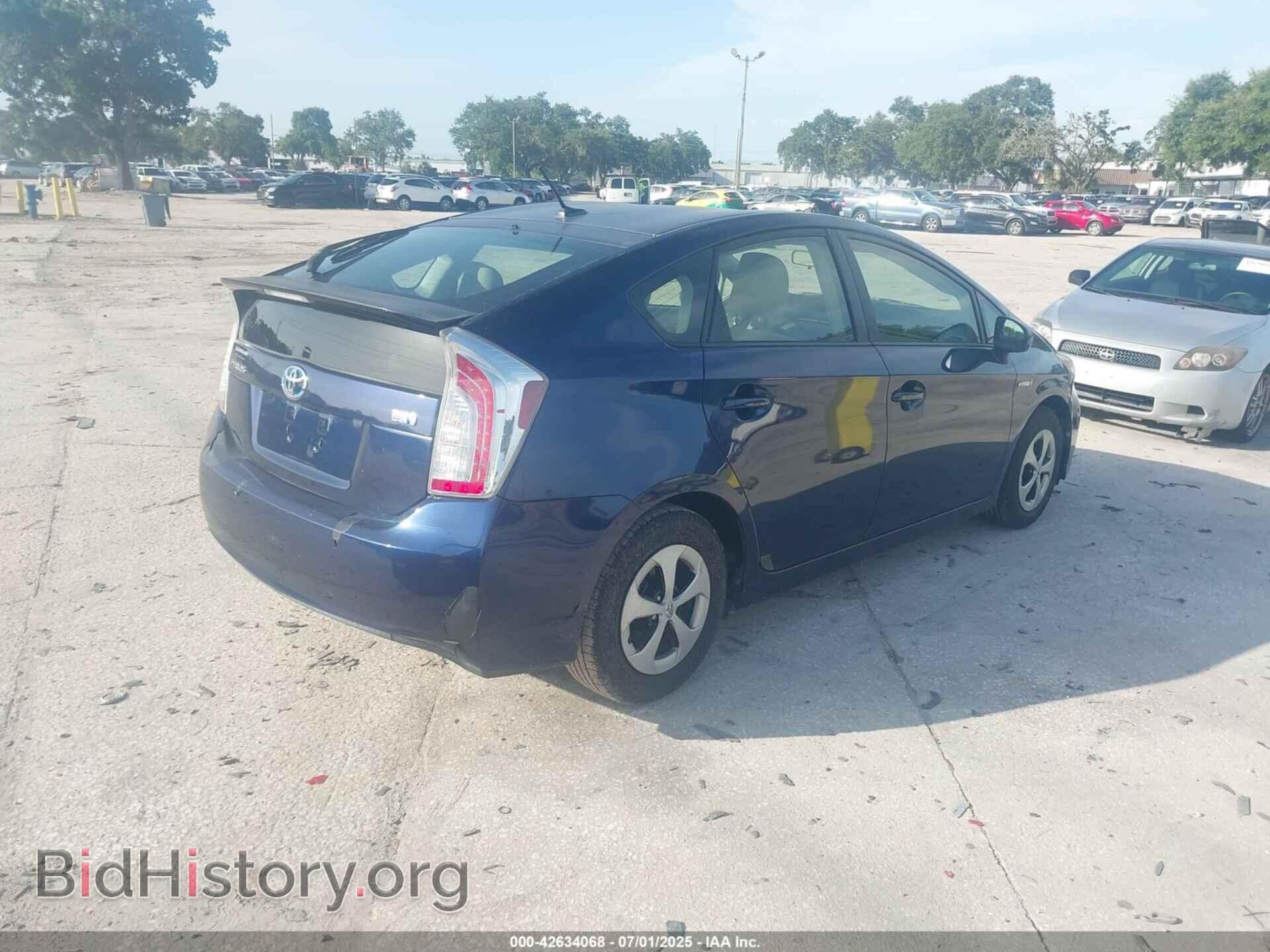 2012 TOYOTA PRIUS - VIN: JTDKN3DU2C1558035 - Фото 4