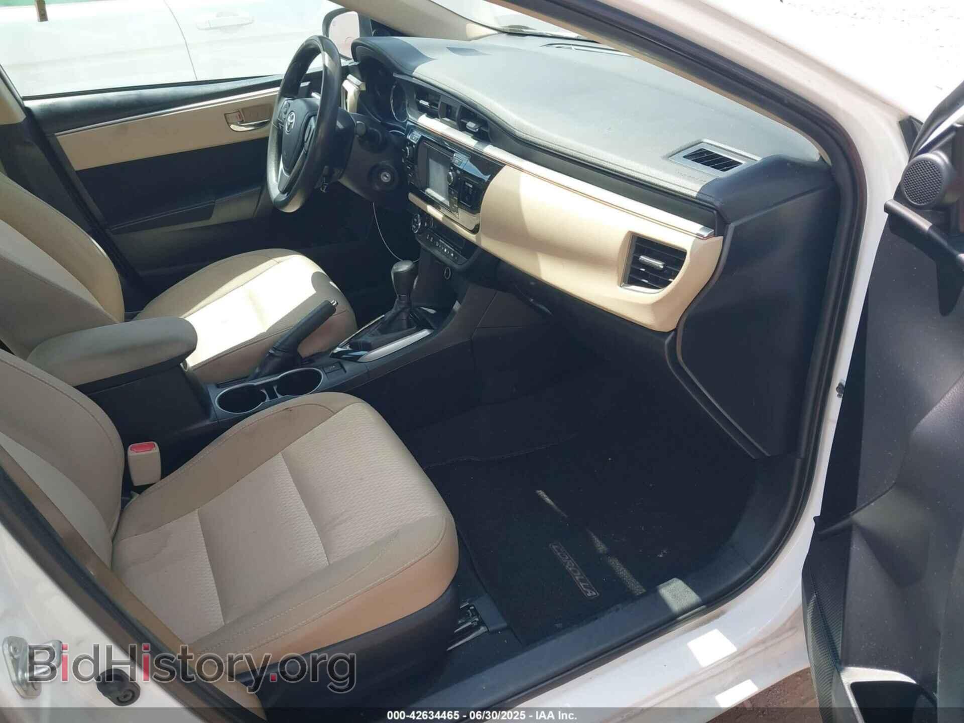 2014 TOYOTA COROLLA - VIN: 2T1BURHE7EC201344 - Фото 5