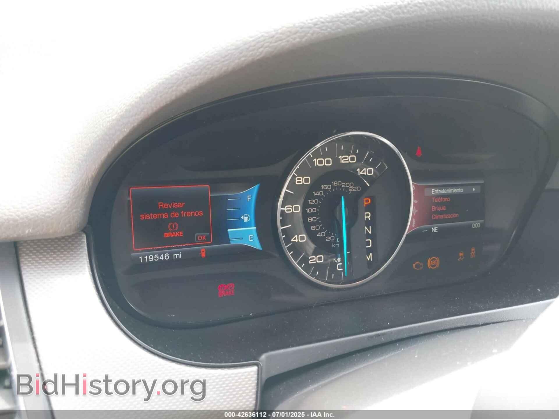 2012 FORD EDGE - VIN: 2FMDK3JC7CBA81020 - Фото 7