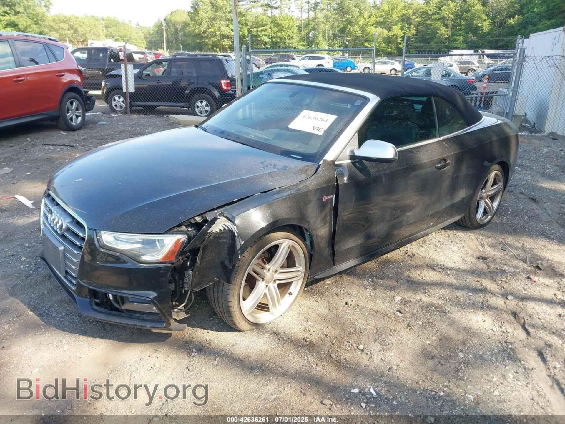 2014 AUDI S5 - VIN: WAUCGAFH1EN006263 - Фото 2