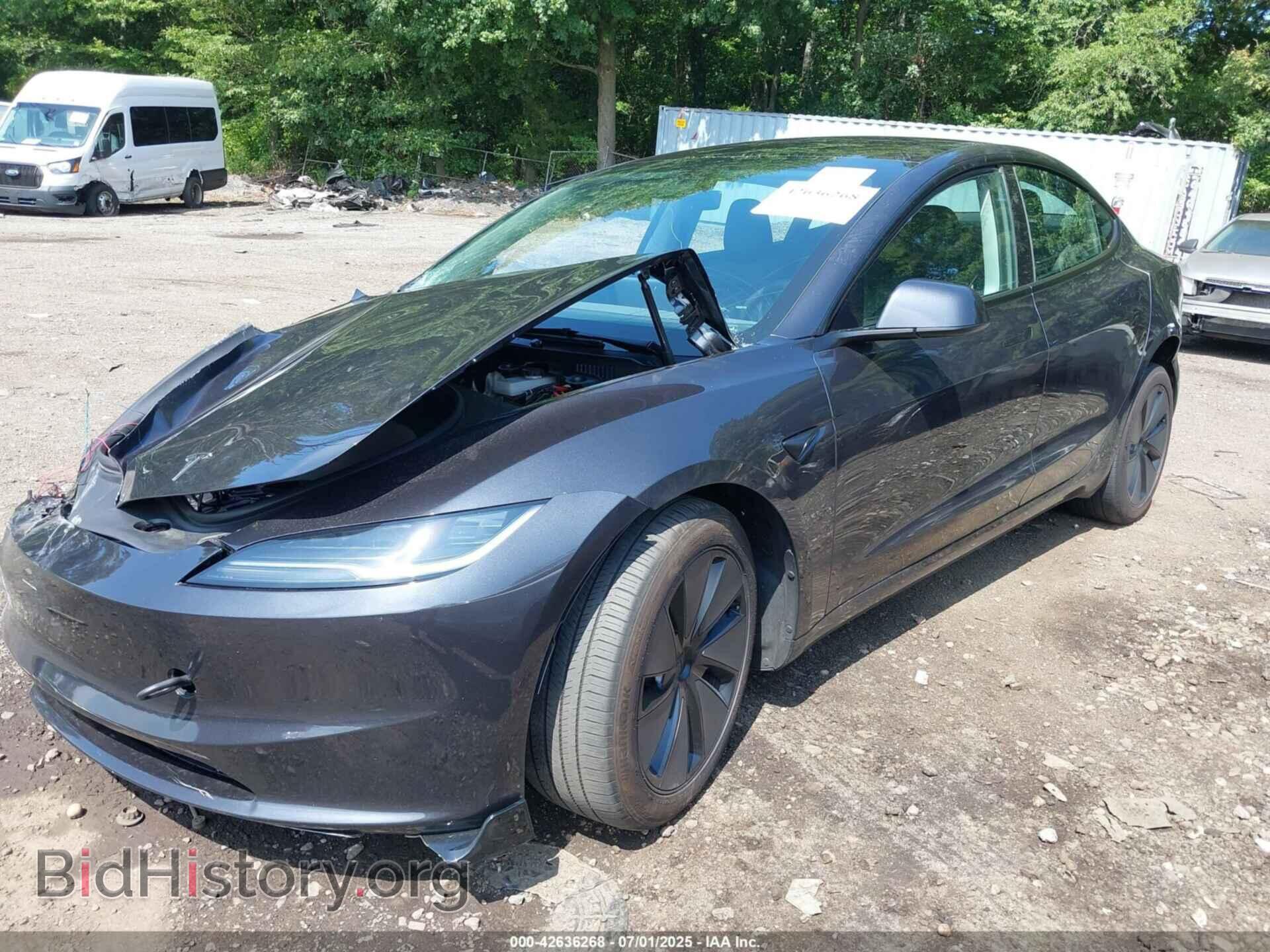 2024 TESLA MODEL 3 - VIN: 5YJ3E1EB5RF832608 - Фото 2