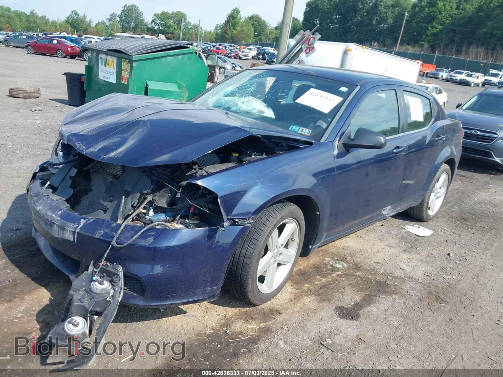 2013 DODGE AVENGER - VIN: 1C3CDZAB5DN681209 - Фото 2