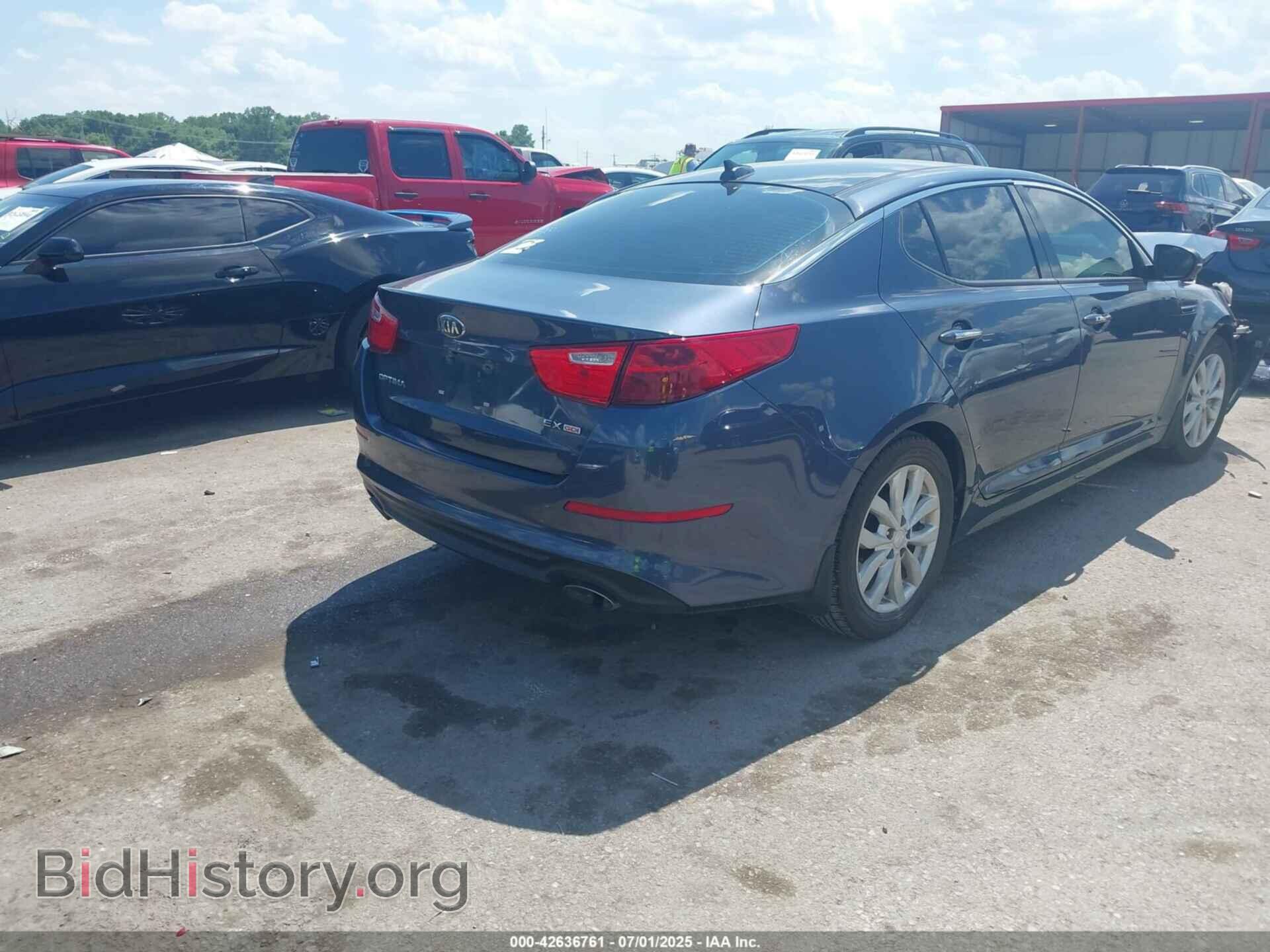 2015 KIA OPTIMA - VIN: 5XXGN4A77FG367763 - Фото 4