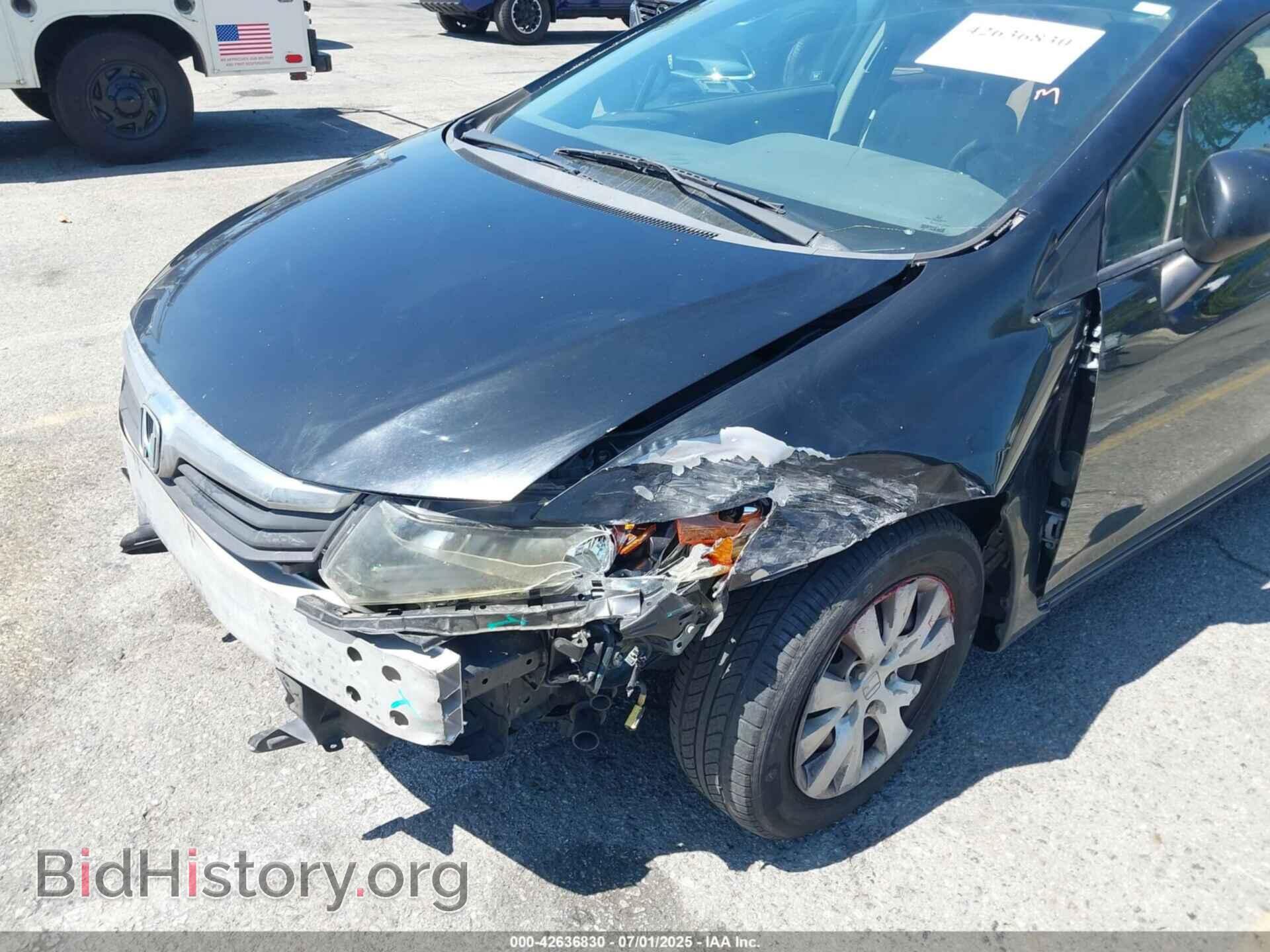2012 HONDA CIVIC - VIN: 19XFB2F59CE324448 - Фото 6