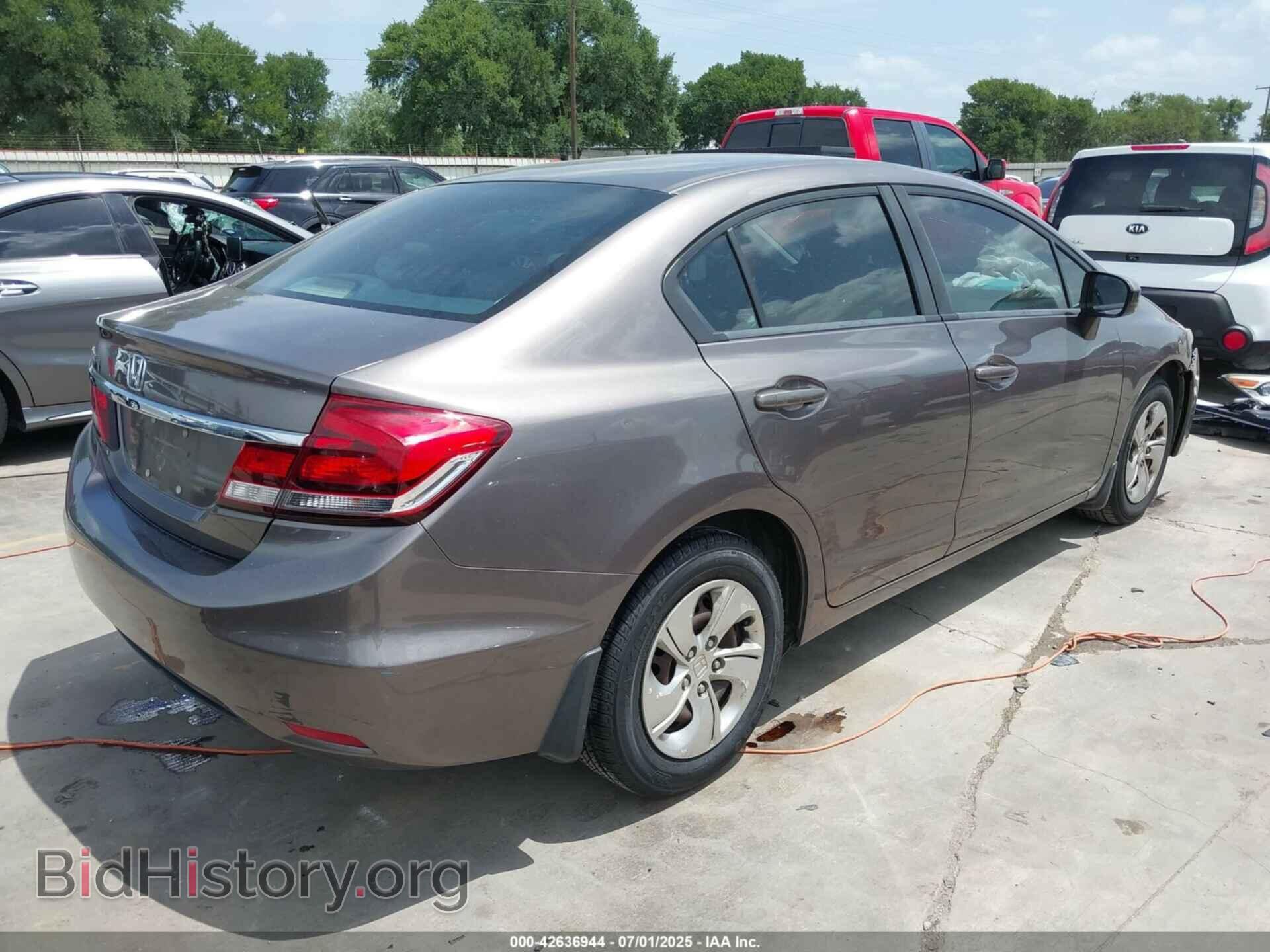 2014 HONDA CIVIC - VIN: 19XFB2F56EE068725 - Фото 4