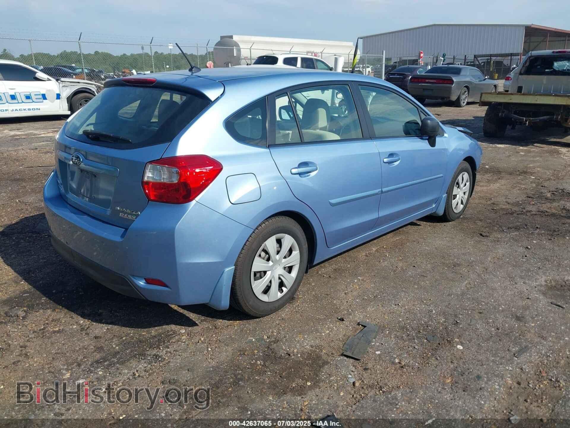 2012 SUBARU IMPREZA - VIN: JF1GPAA69CH211180 - Фото 4
