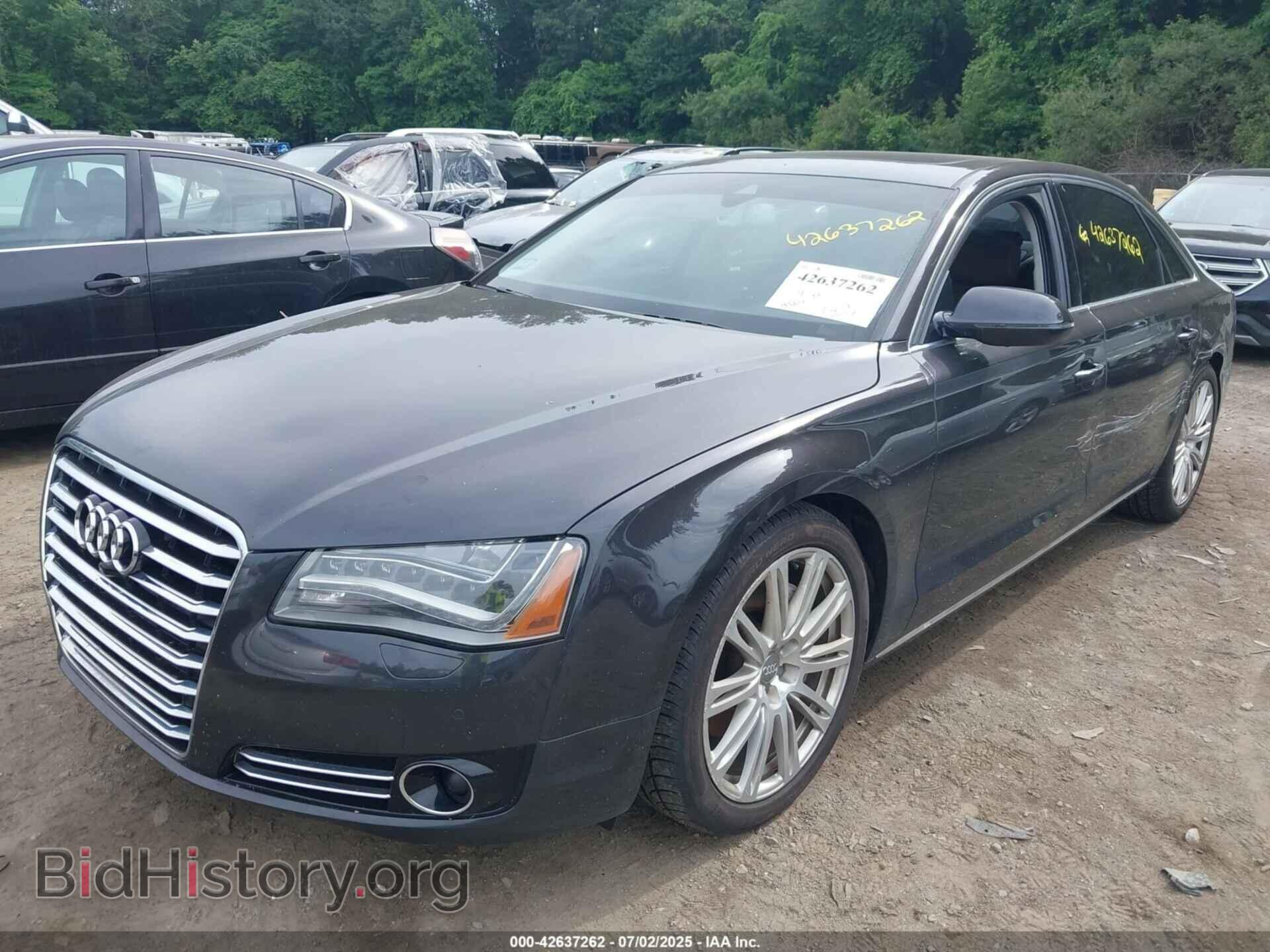 2014 AUDI A8 L - VIN: WAURGAFD8EN014156 - Фото 2