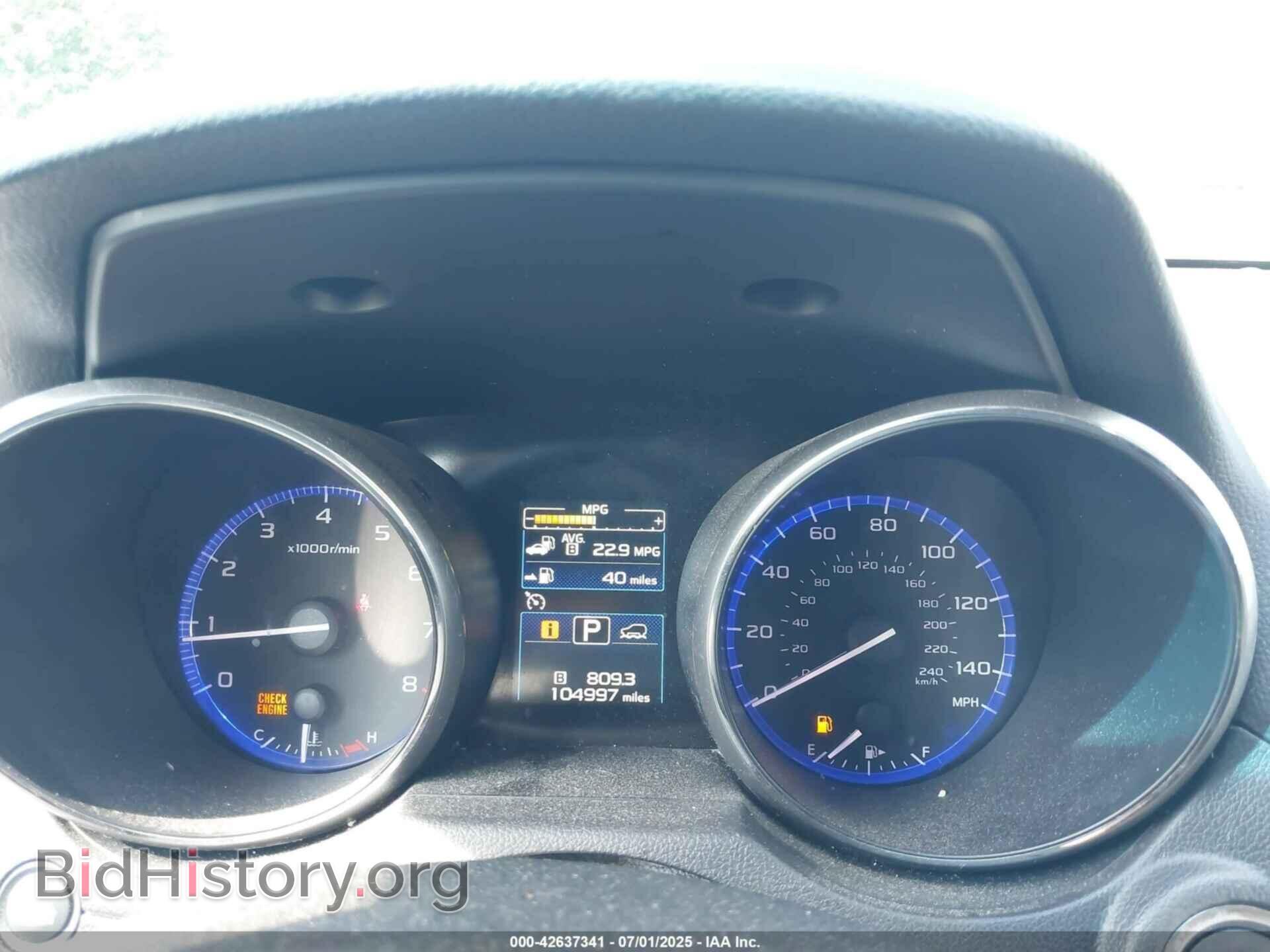 2017 SUBARU OUTBACK - VIN: 4S4BSAKC8H3225935 - Фото 7