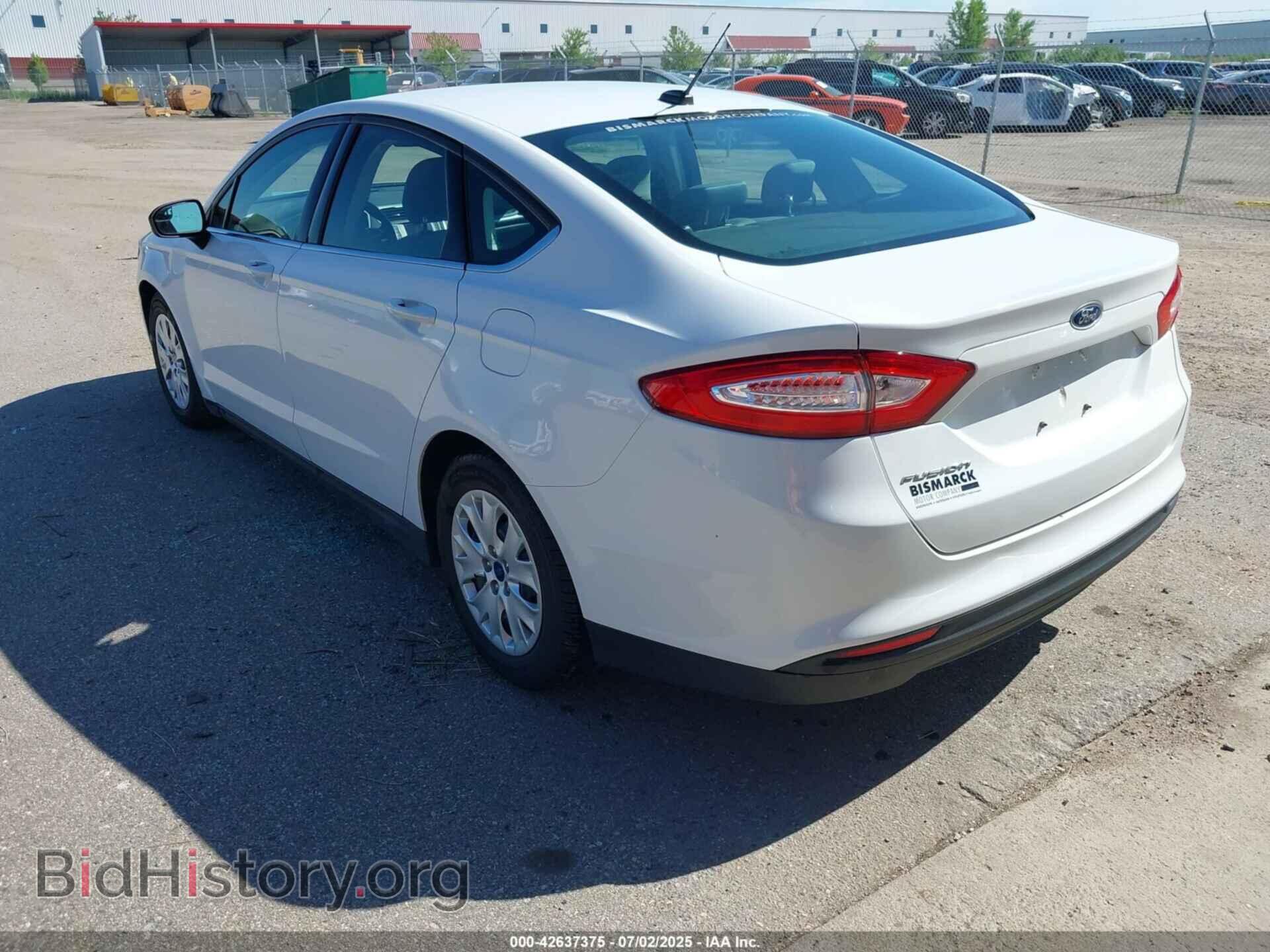 2014 FORD FUSION - VIN: 3FA6P0G73ER392137 - Фото 3