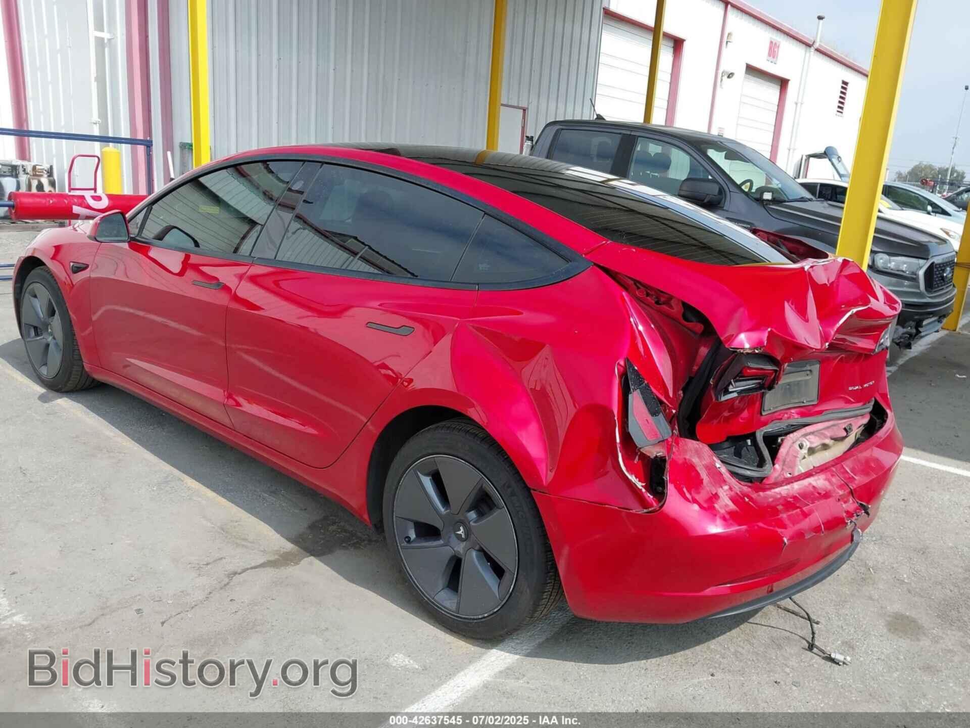 2022 TESLA MODEL 3 - VIN: 5YJ3E1EB6NF268543 - Фото 3