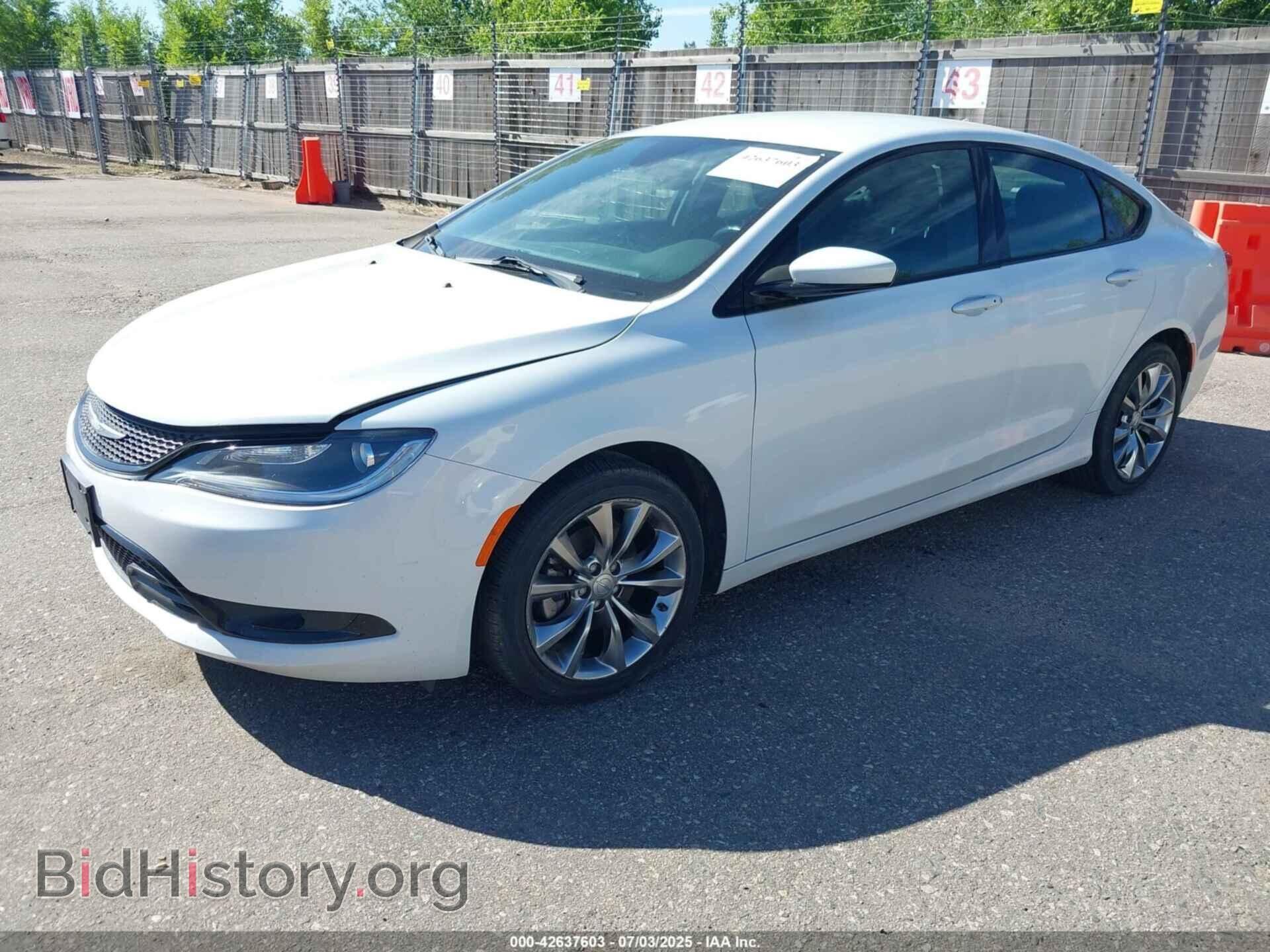 2015 CHRYSLER 200 - VIN: 1C3CCCBB4FN558485 - Фото 2
