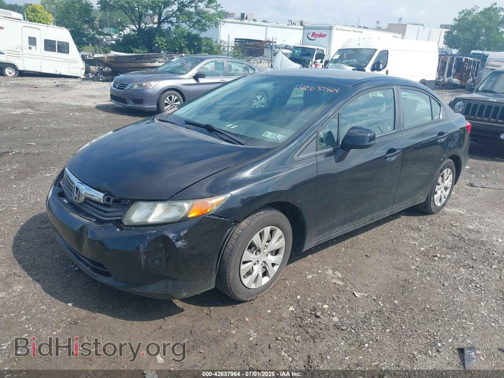 2012 HONDA CIVIC - VIN: 19XFB2F58CE010614 - Фото 2