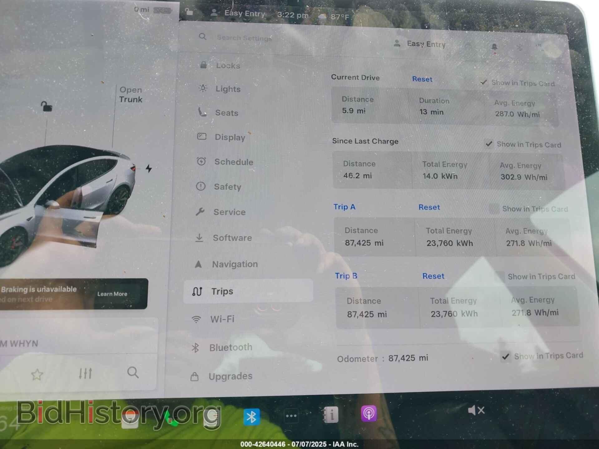 2020 TESLA MODEL 3 - VIN: 5YJ3E1EC9LF641371 - Фото 7