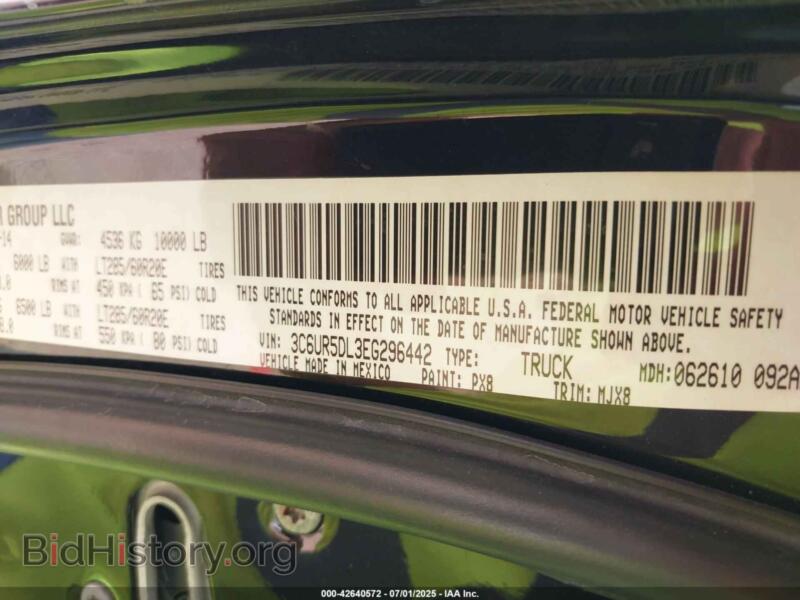 2014 RAM 2500 (VIN 3C6UR5DL3EG296442) — photo 9 of 18