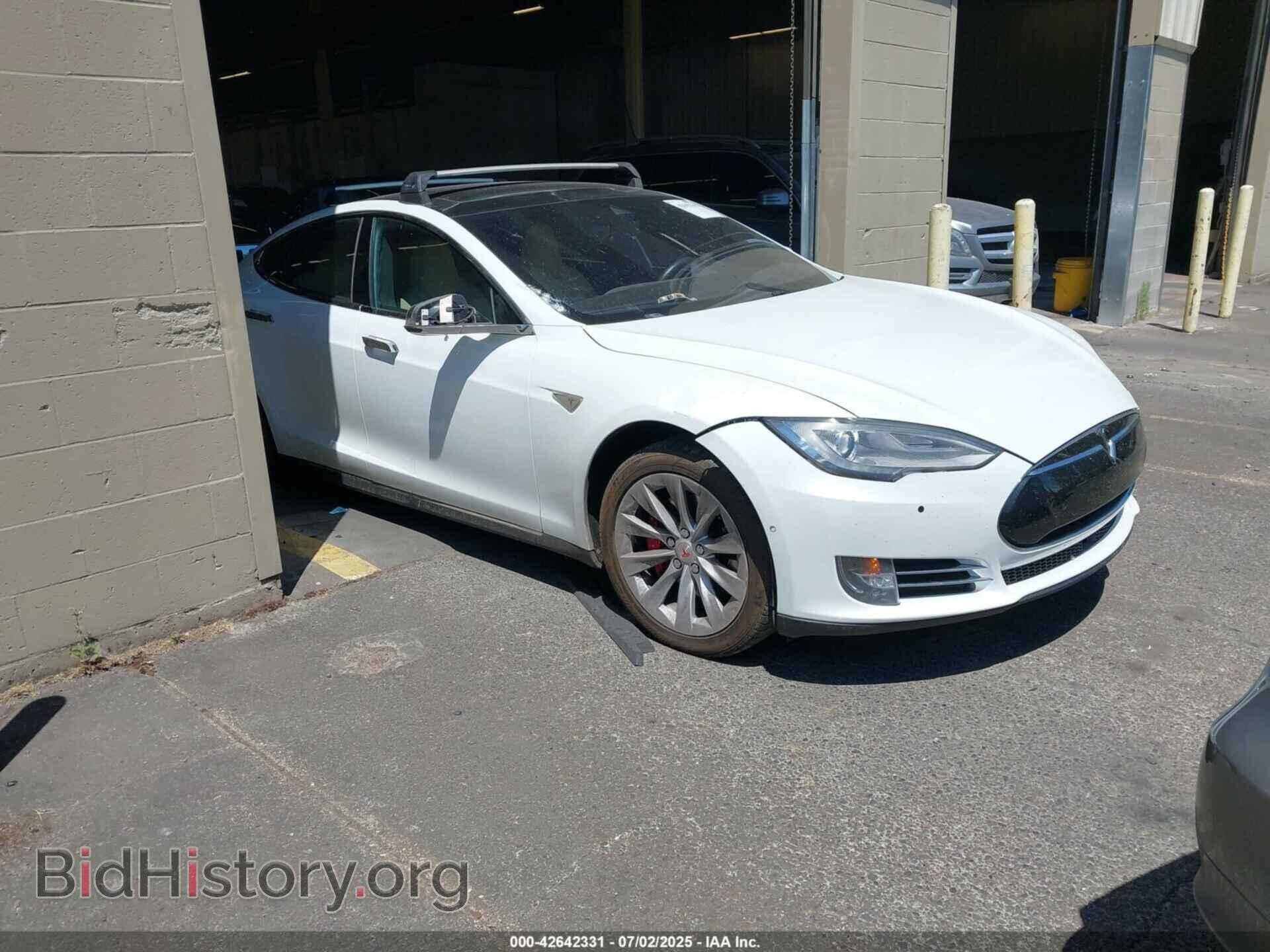 Photo 5YJSA1E45FF109538 - TESLA MODEL S 2015
